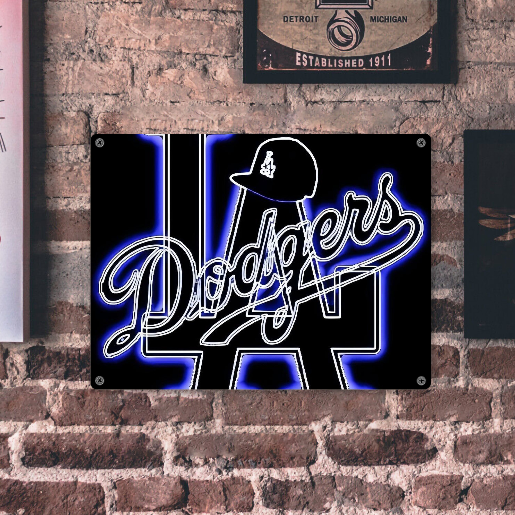  Vintage Metal Tin Sign 16x12 – Full-Print Iron Wall Decor – Durable, Fade-Resistant – Easy To Hang – Ideal For Home, Bar, Kitchen & Office Decor