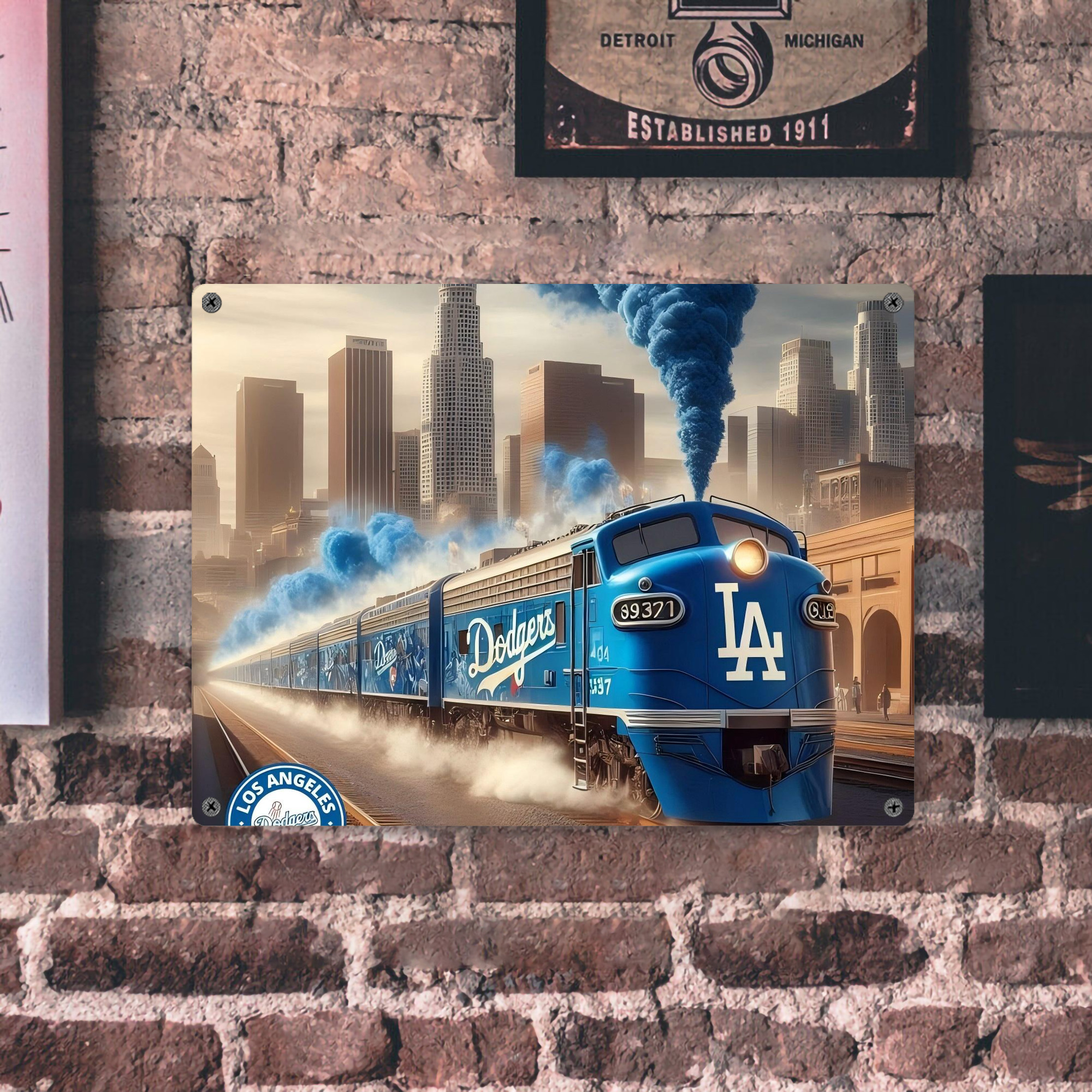  Vintage Metal Tin Sign 16x12 – Full-Print Iron Wall Decor – Durable, Fade-Resistant – Easy To Hang – Ideal For Home, Bar, Kitchen & Office Decor