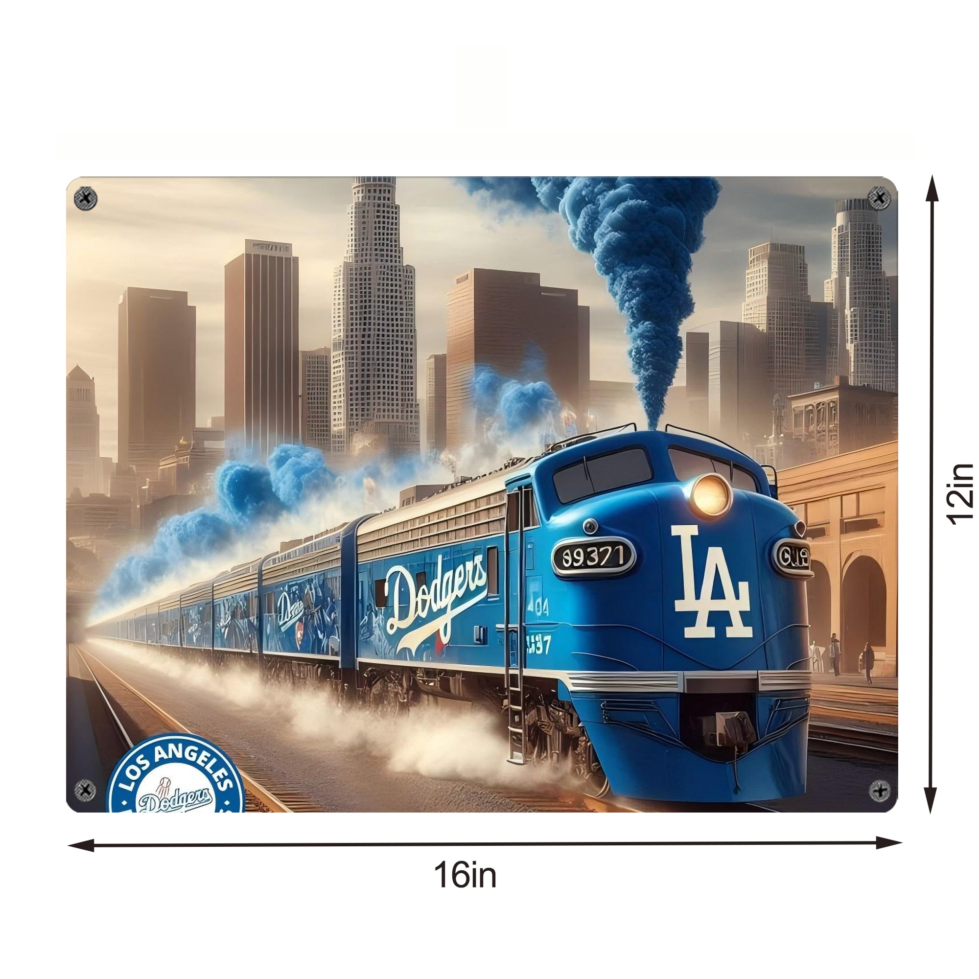  Vintage Metal Tin Sign 16x12 – Full-Print Iron Wall Decor – Durable, Fade-Resistant – Easy To Hang – Ideal For Home, Bar, Kitchen & Office Decor