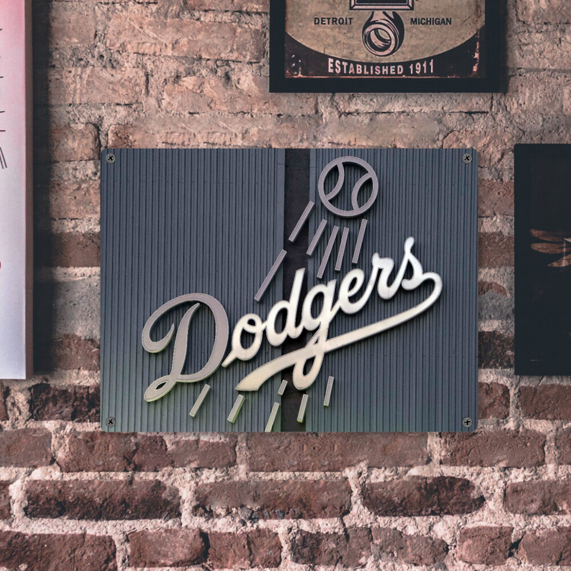  Vintage Metal Tin Sign 16x12 – Full-Print Iron Wall Decor – Durable, Fade-Resistant – Easy To Hang – Ideal For Home, Bar, Kitchen & Office Decor