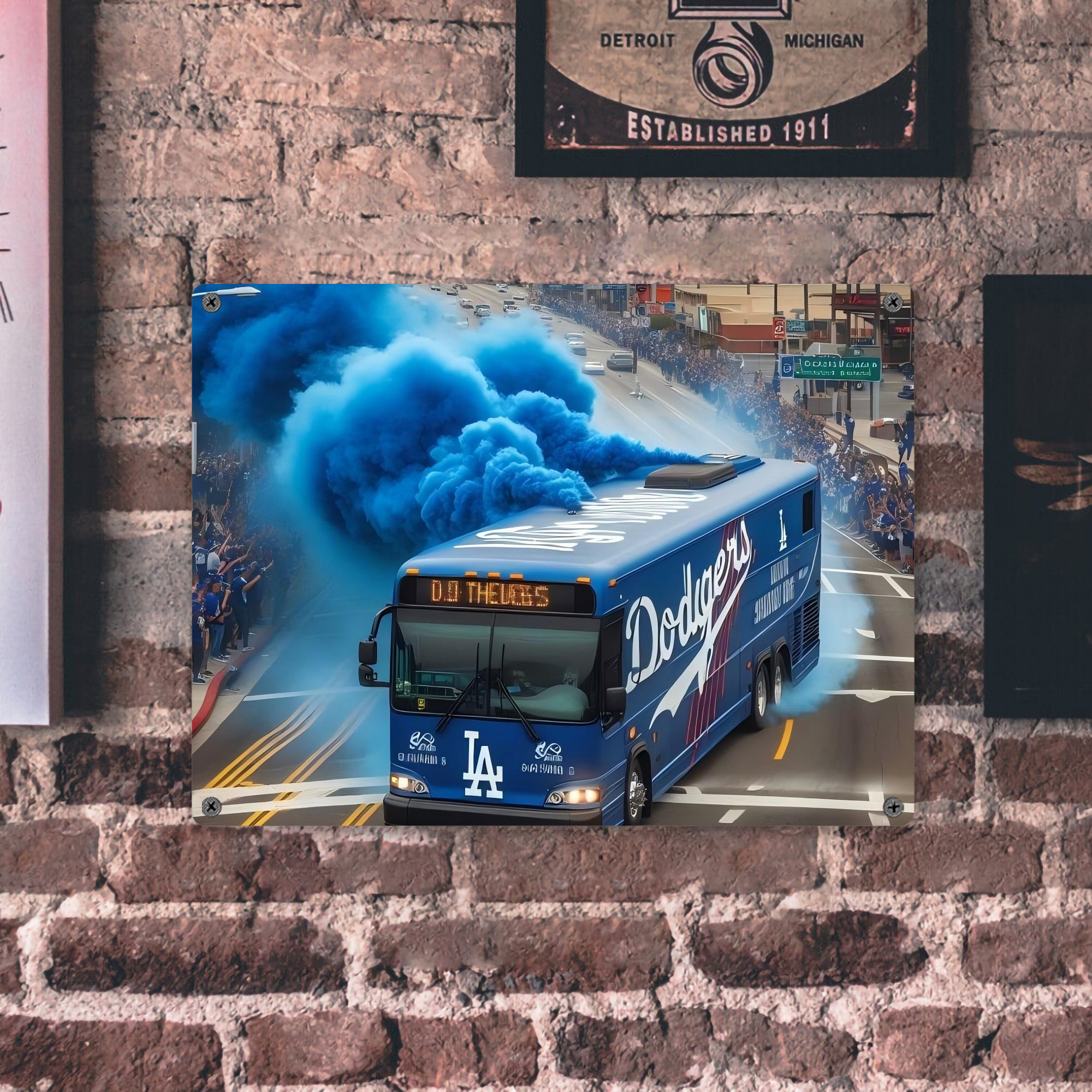  Vintage Metal Tin Sign 16x12 – Full-Print Iron Wall Decor – Durable, Fade-Resistant – Easy To Hang – Ideal For Home, Bar, Kitchen & Office Decor