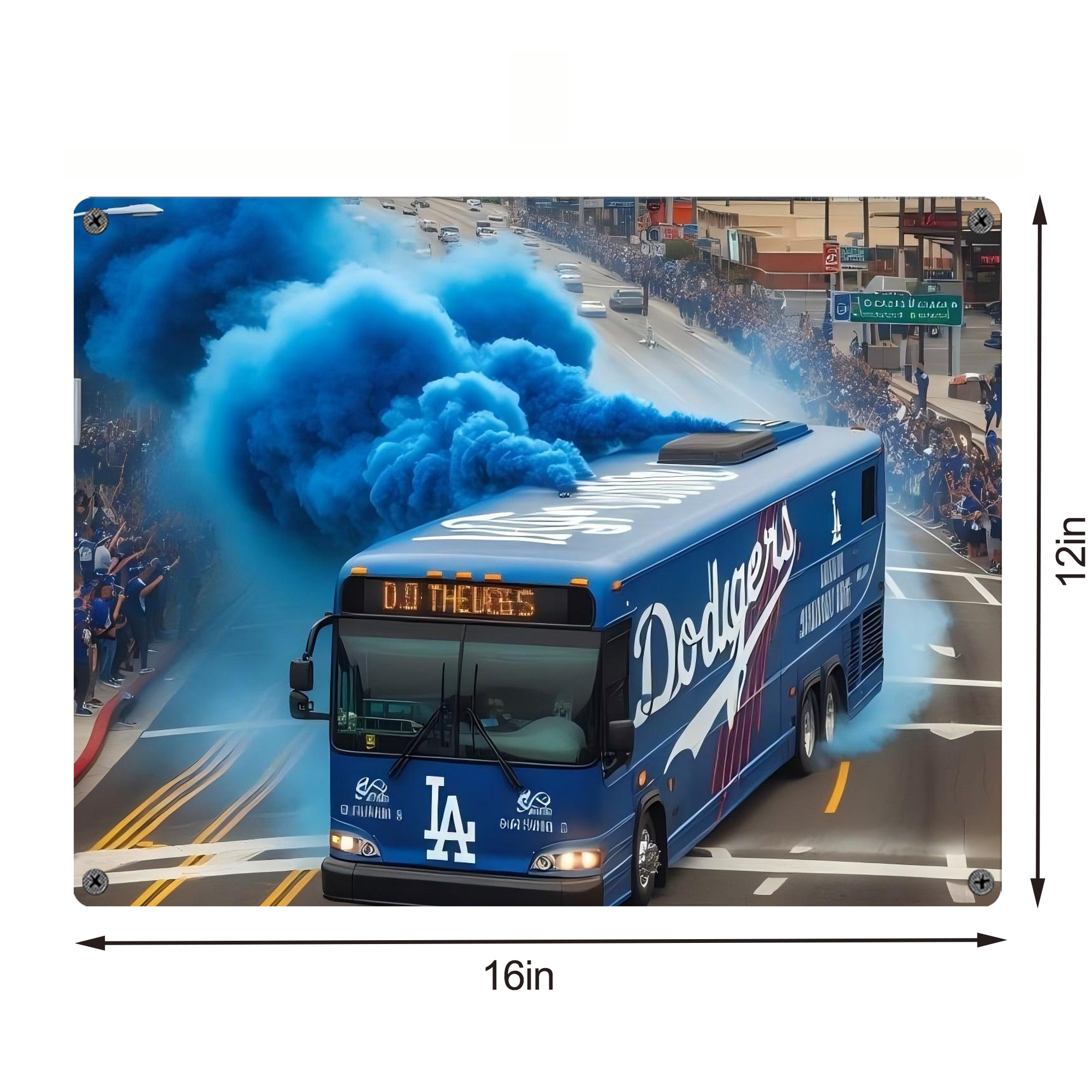  Vintage Metal Tin Sign 16x12 – Full-Print Iron Wall Decor – Durable, Fade-Resistant – Easy To Hang – Ideal For Home, Bar, Kitchen & Office Decor