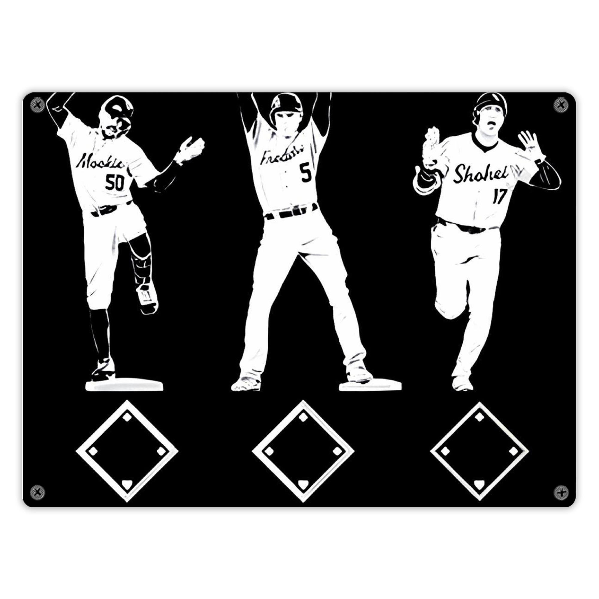  Vintage Metal Tin Sign 16x12 – Full-Print Iron Wall Decor – Durable, Fade-Resistant – Easy To Hang – Ideal For Home, Bar, Kitchen & Office Decor