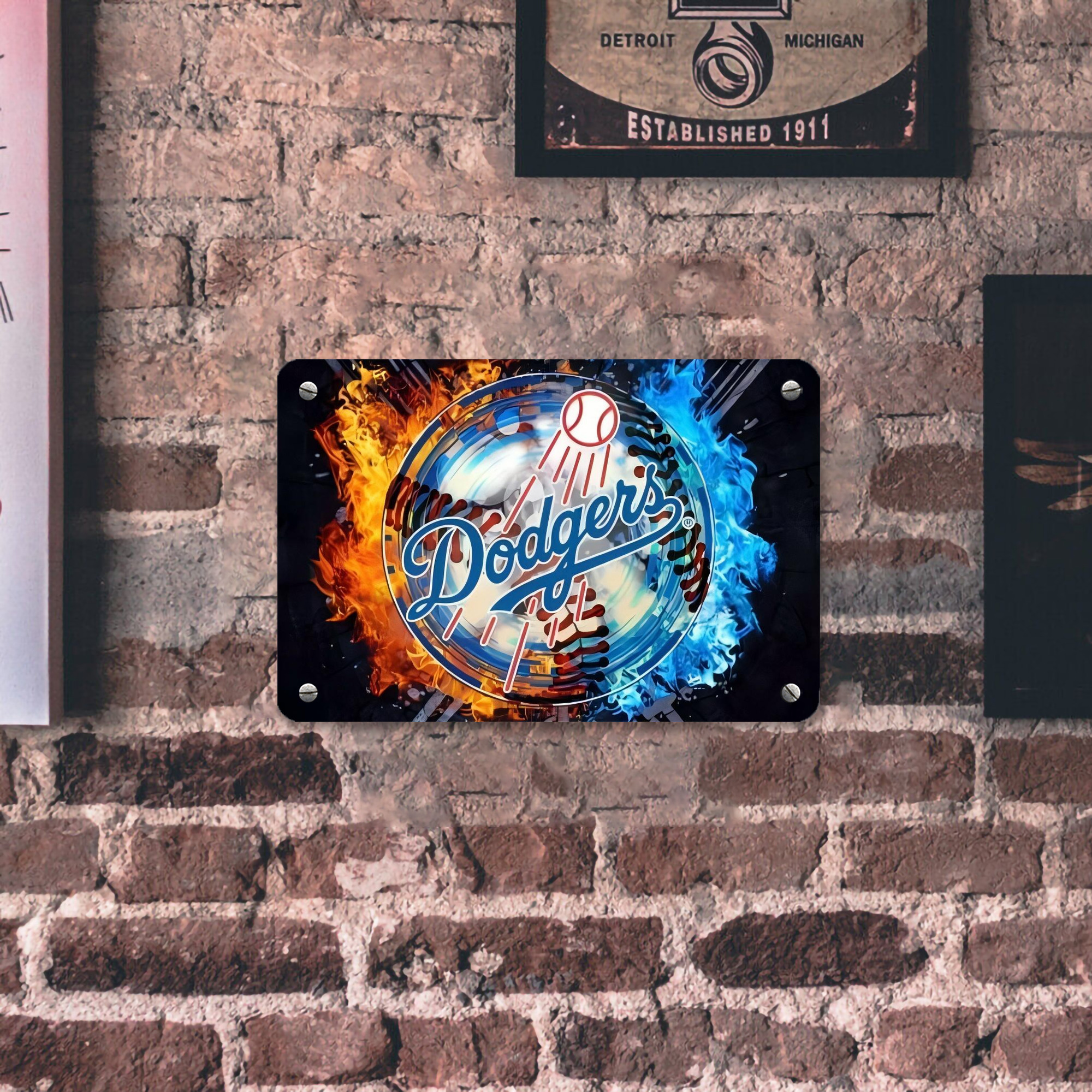  Metal Tin Sign 12x8inch - Premium Full-Print Decorative Wall Art, Durable Rust-Resistant Metal Plaque For Living Room, Bedroom, Kitchen, Office, Bar Décor