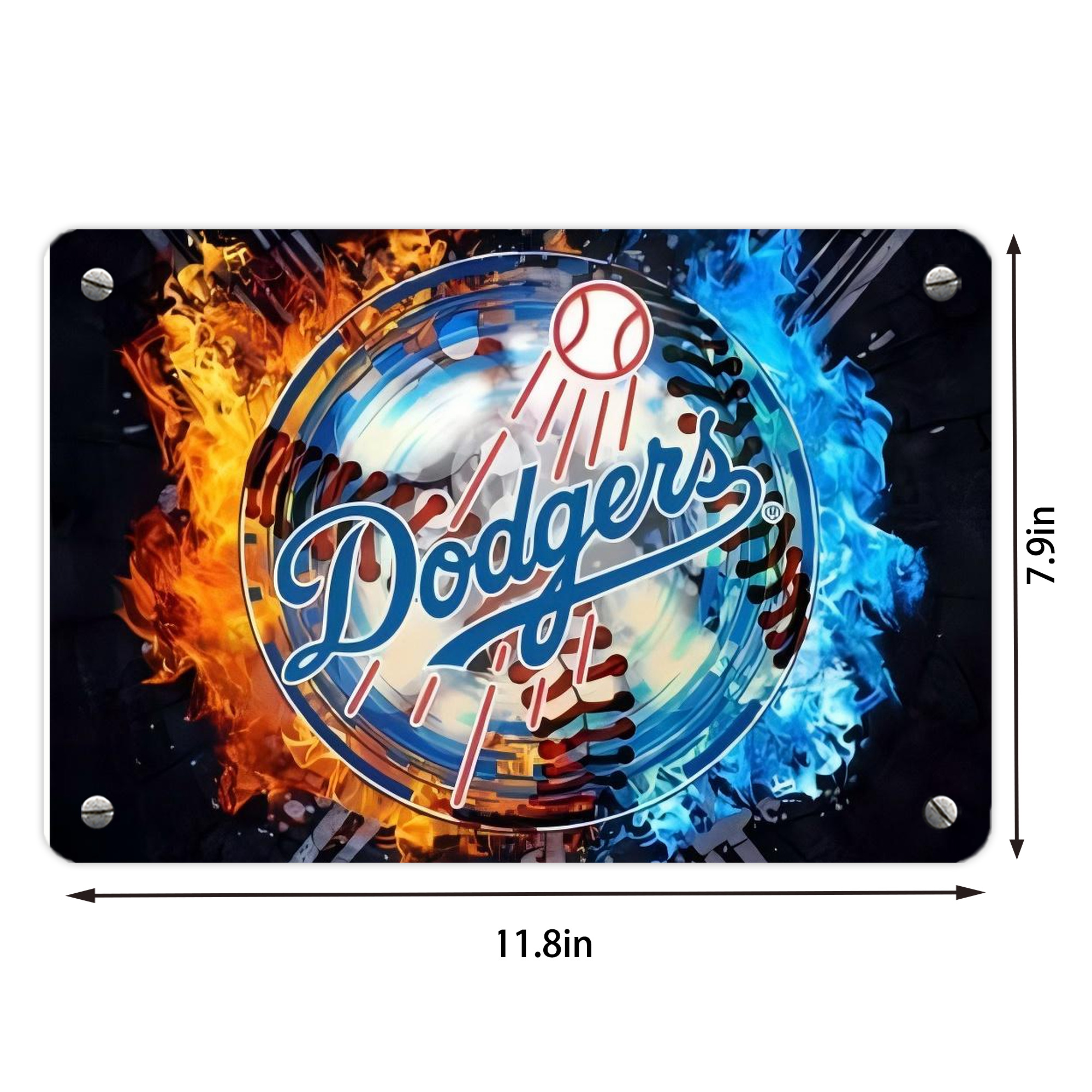  Metal Tin Sign 12x8inch - Premium Full-Print Decorative Wall Art, Durable Rust-Resistant Metal Plaque For Living Room, Bedroom, Kitchen, Office, Bar Décor