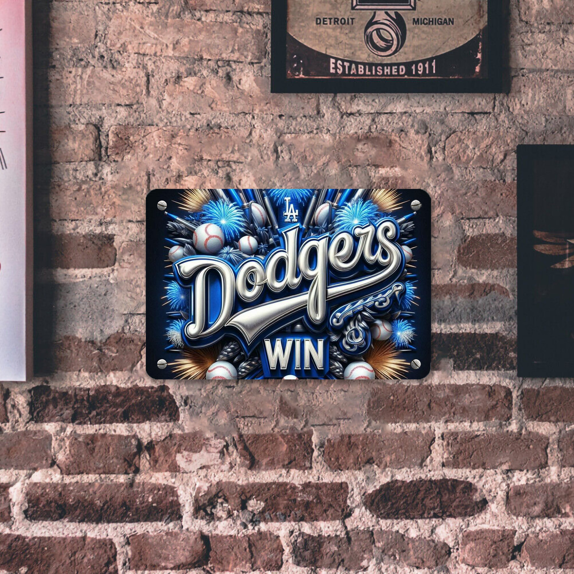  Metal Tin Sign 12x8inch - Premium Full-Print Decorative Wall Art, Durable Rust-Resistant Metal Plaque For Living Room, Bedroom, Kitchen, Office, Bar Décor