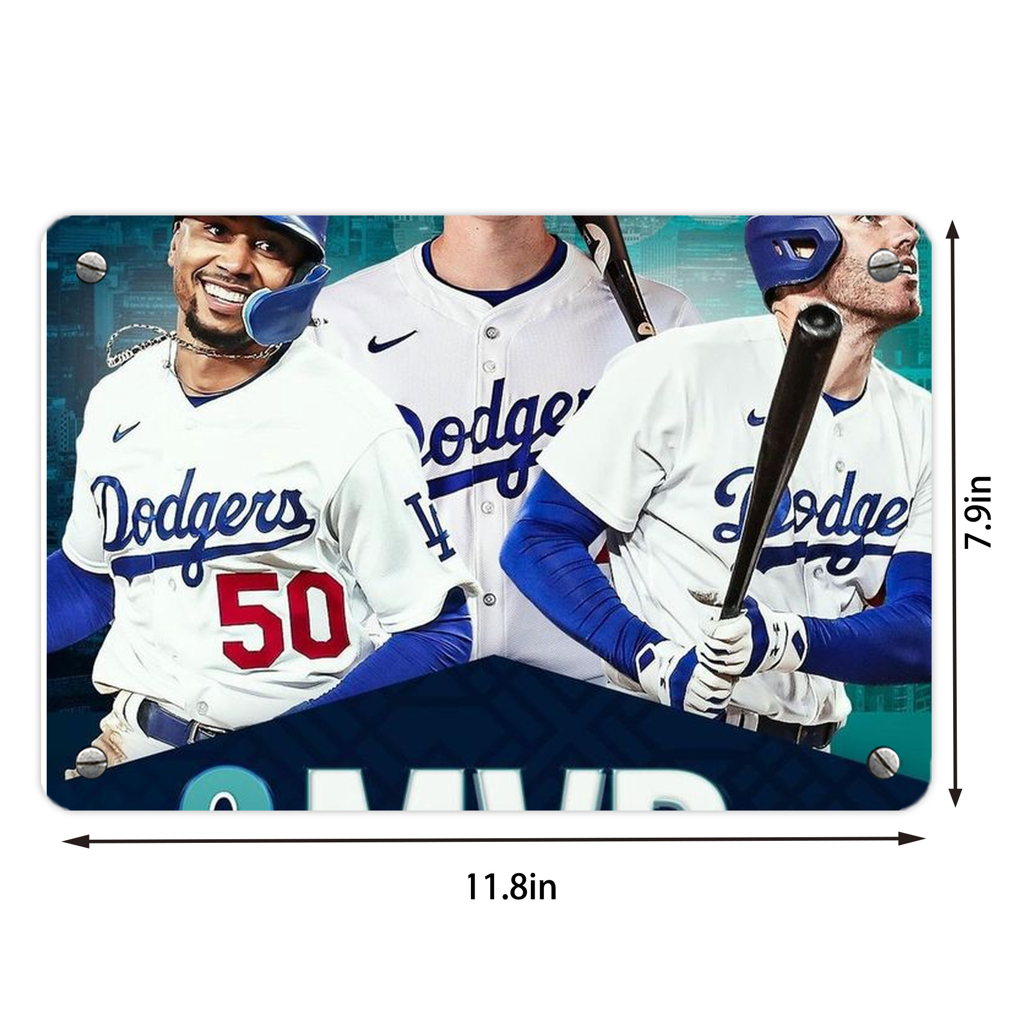  Metal Tin Sign 12x8inch - Premium Full-Print Decorative Wall Art, Durable Rust-Resistant Metal Plaque For Living Room, Bedroom, Kitchen, Office, Bar Décor