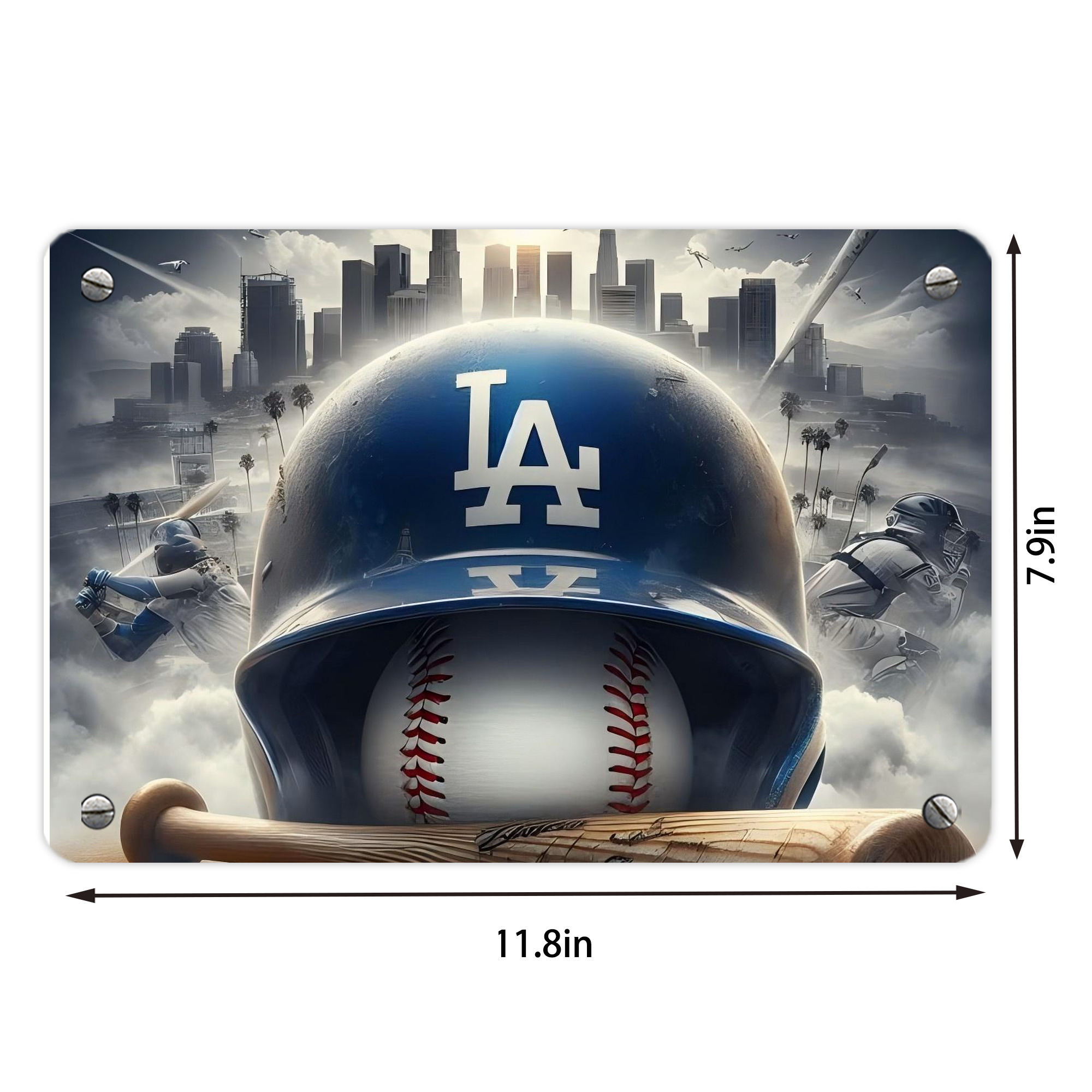  Metal Tin Sign 12x8inch - Premium Full-Print Decorative Wall Art, Durable Rust-Resistant Metal Plaque For Living Room, Bedroom, Kitchen, Office, Bar Décor