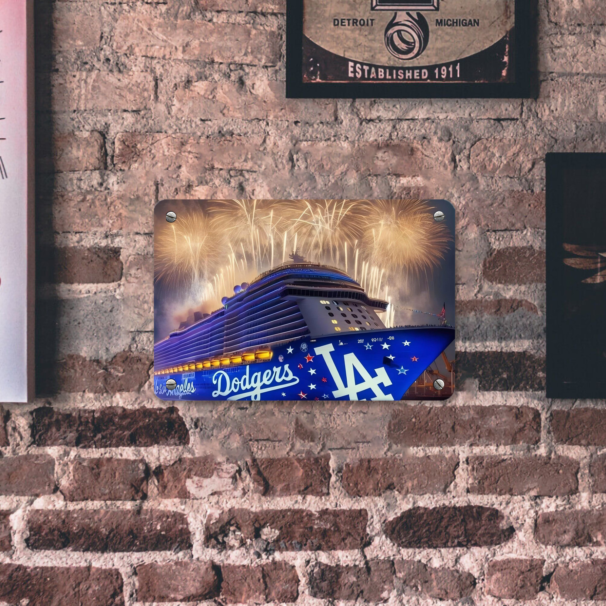  Metal Tin Sign 12x8inch - Premium Full-Print Decorative Wall Art, Durable Rust-Resistant Metal Plaque For Living Room, Bedroom, Kitchen, Office, Bar Décor