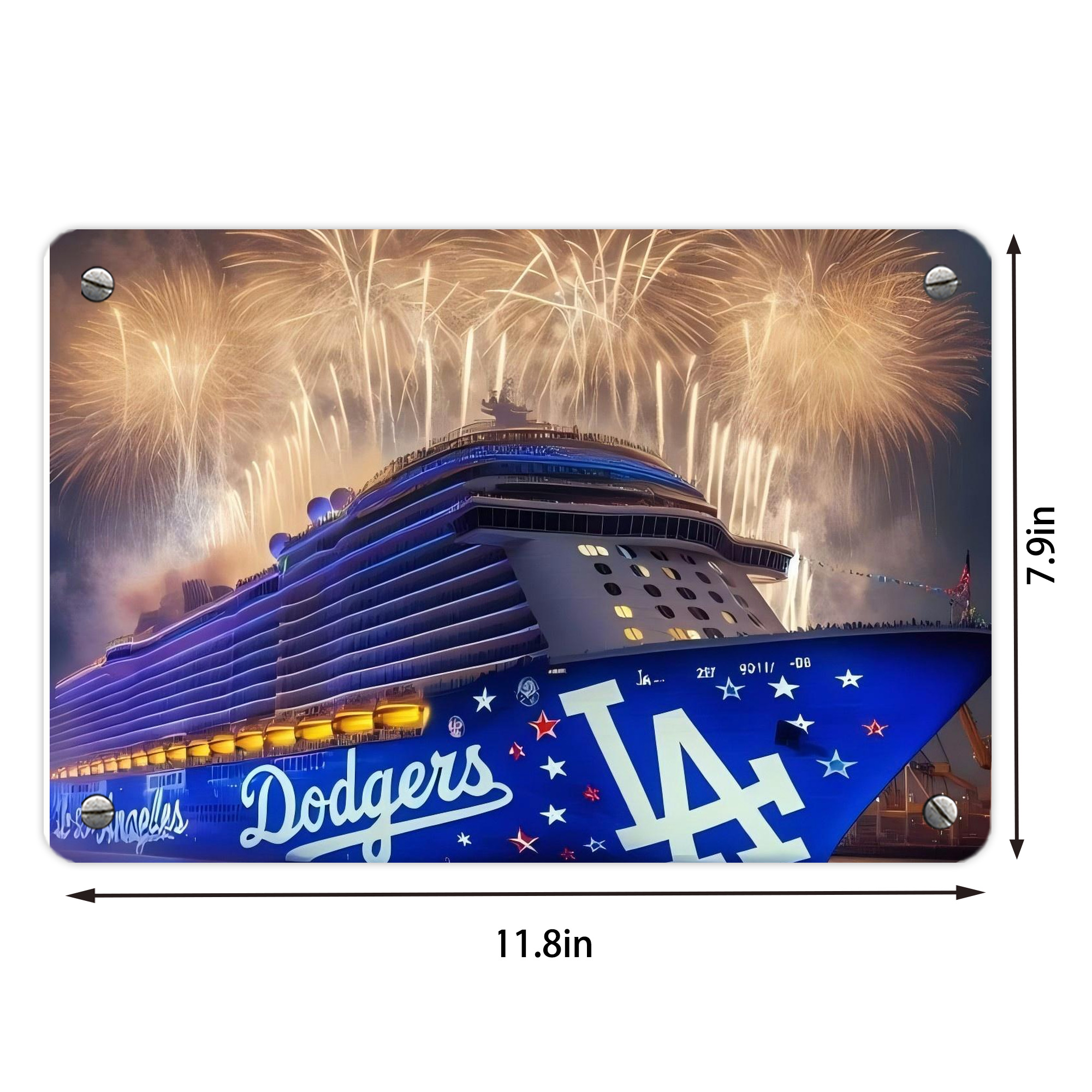  Metal Tin Sign 12x8inch - Premium Full-Print Decorative Wall Art, Durable Rust-Resistant Metal Plaque For Living Room, Bedroom, Kitchen, Office, Bar Décor