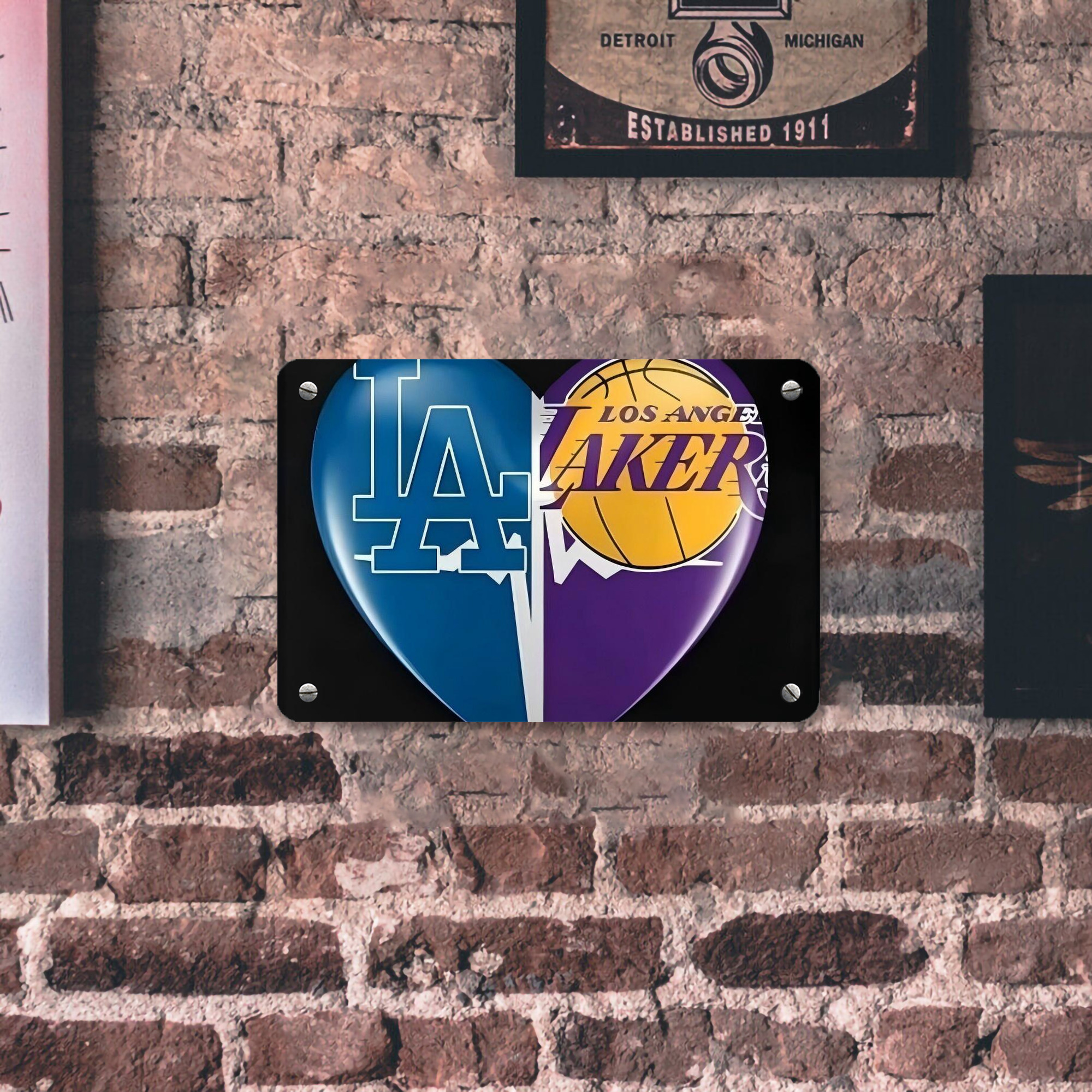  Metal Tin Sign 12x8inch - Premium Full-Print Decorative Wall Art, Durable Rust-Resistant Metal Plaque For Living Room, Bedroom, Kitchen, Office, Bar Décor