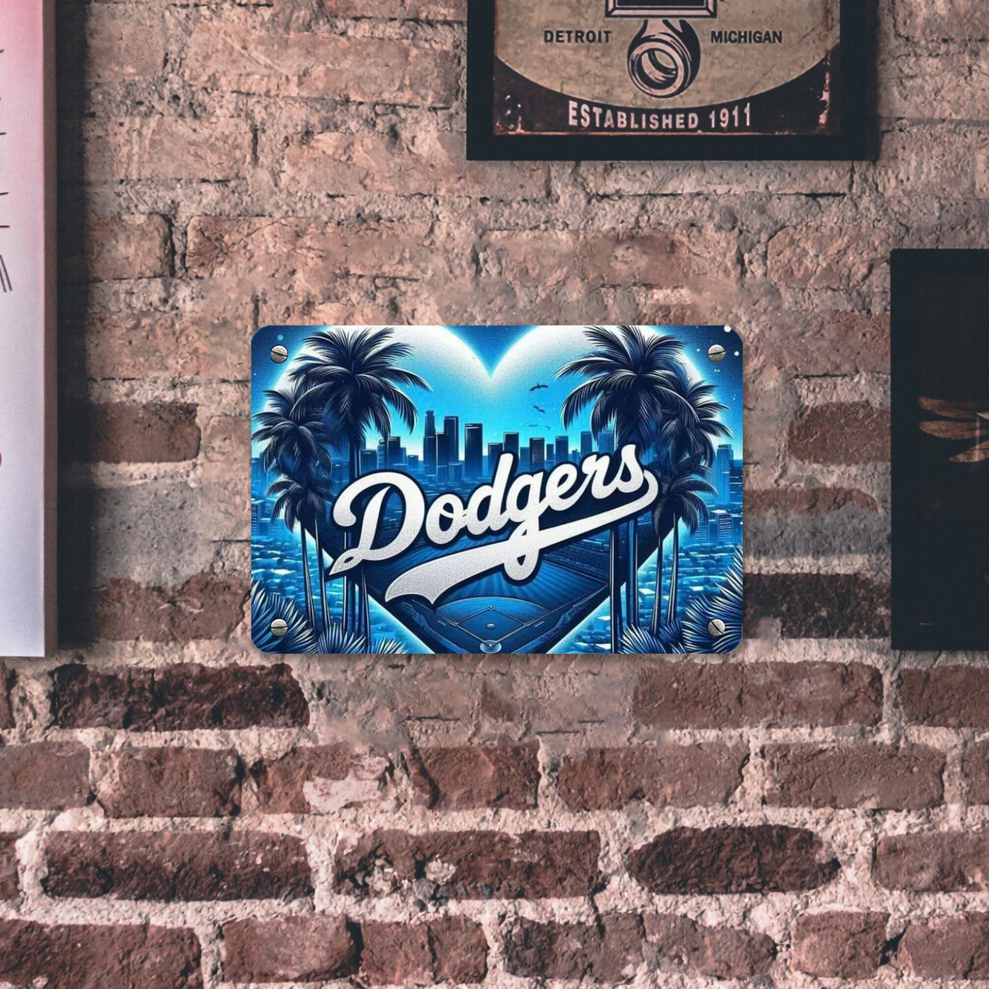  Metal Tin Sign 12x8inch - Premium Full-Print Decorative Wall Art, Durable Rust-Resistant Metal Plaque For Living Room, Bedroom, Kitchen, Office, Bar Décor