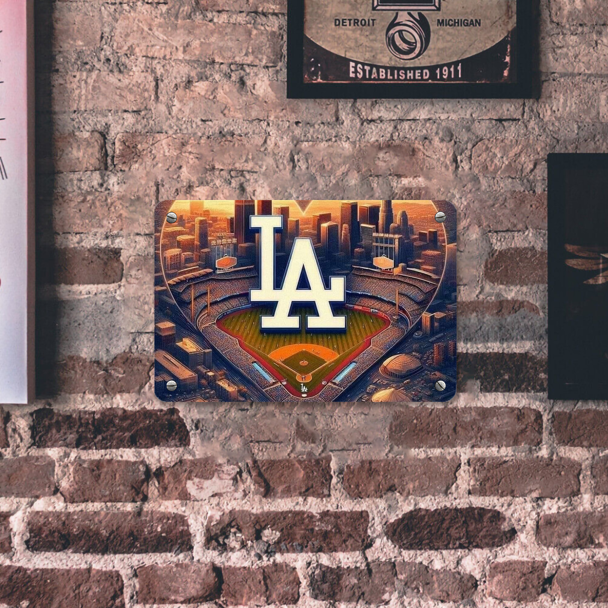  Metal Tin Sign 12x8inch - Premium Full-Print Decorative Wall Art, Durable Rust-Resistant Metal Plaque For Living Room, Bedroom, Kitchen, Office, Bar Décor