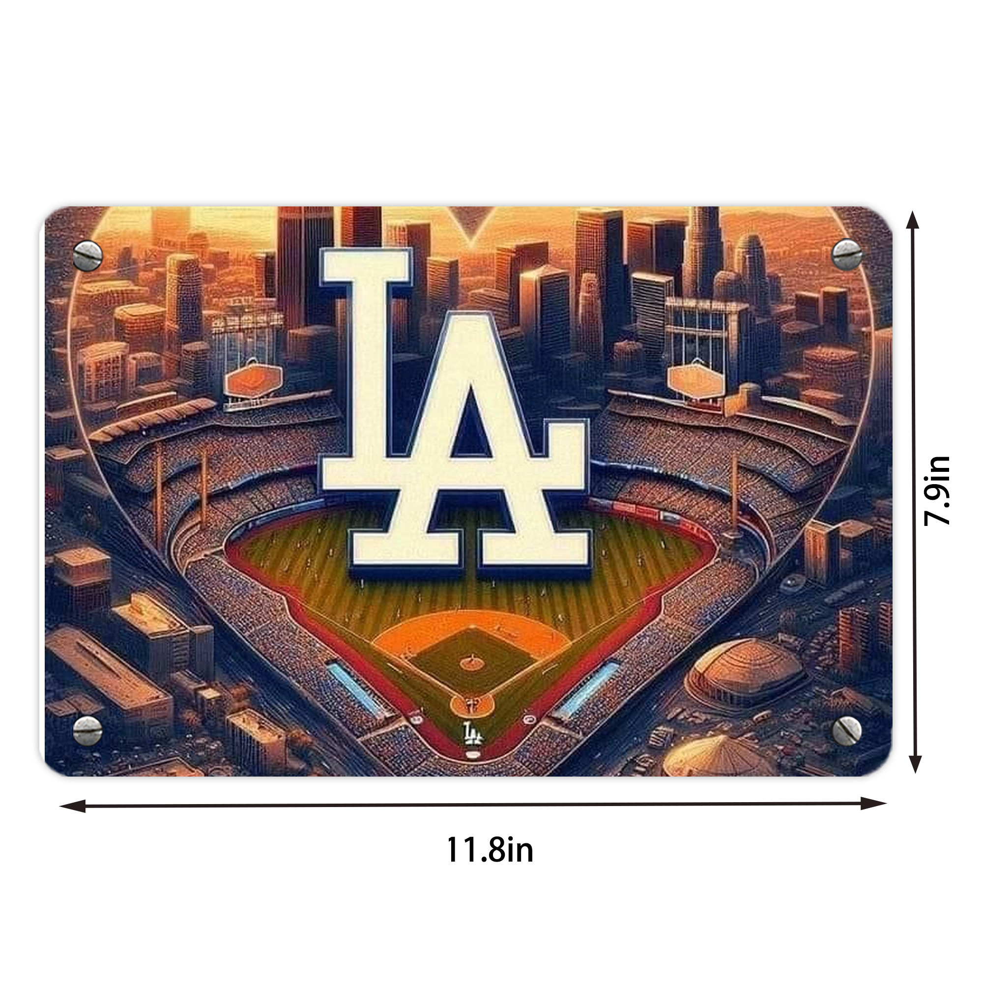  Metal Tin Sign 12x8inch - Premium Full-Print Decorative Wall Art, Durable Rust-Resistant Metal Plaque For Living Room, Bedroom, Kitchen, Office, Bar Décor