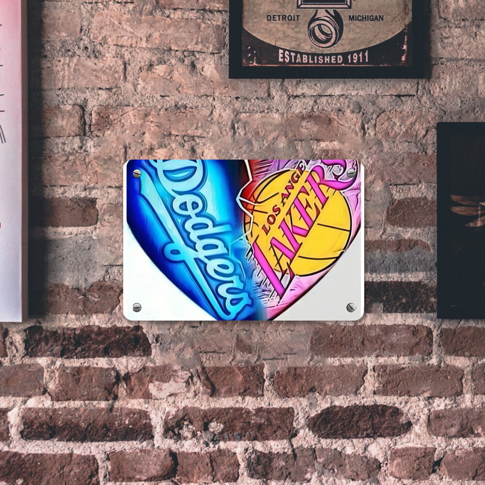  Metal Tin Sign 12x8inch - Premium Full-Print Decorative Wall Art, Durable Rust-Resistant Metal Plaque For Living Room, Bedroom, Kitchen, Office, Bar Décor