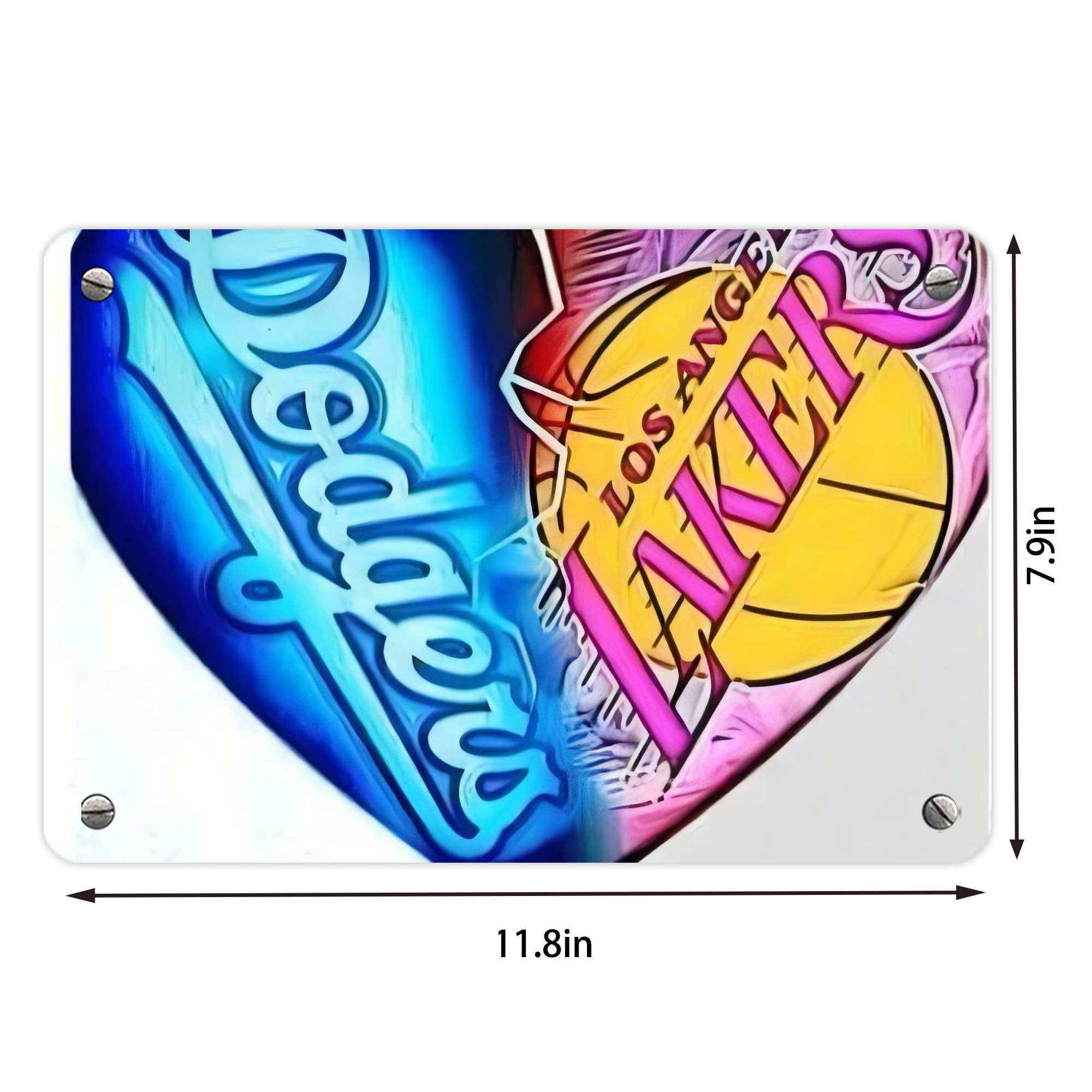  Metal Tin Sign 12x8inch - Premium Full-Print Decorative Wall Art, Durable Rust-Resistant Metal Plaque For Living Room, Bedroom, Kitchen, Office, Bar Décor