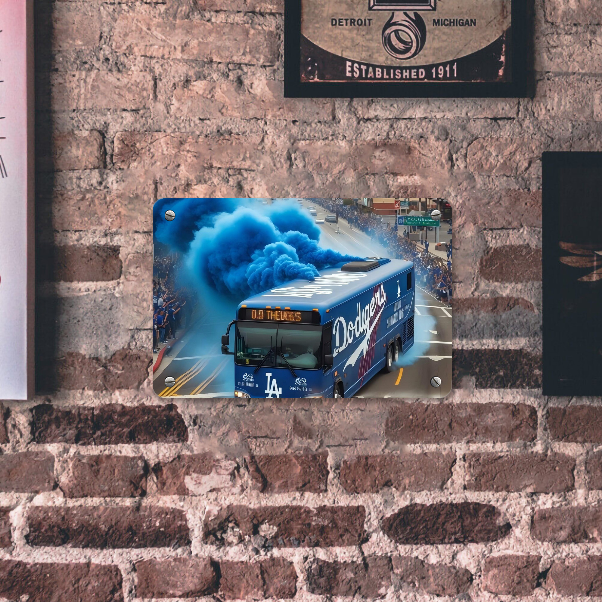  Metal Tin Sign 12x8inch - Premium Full-Print Decorative Wall Art, Durable Rust-Resistant Metal Plaque For Living Room, Bedroom, Kitchen, Office, Bar Décor