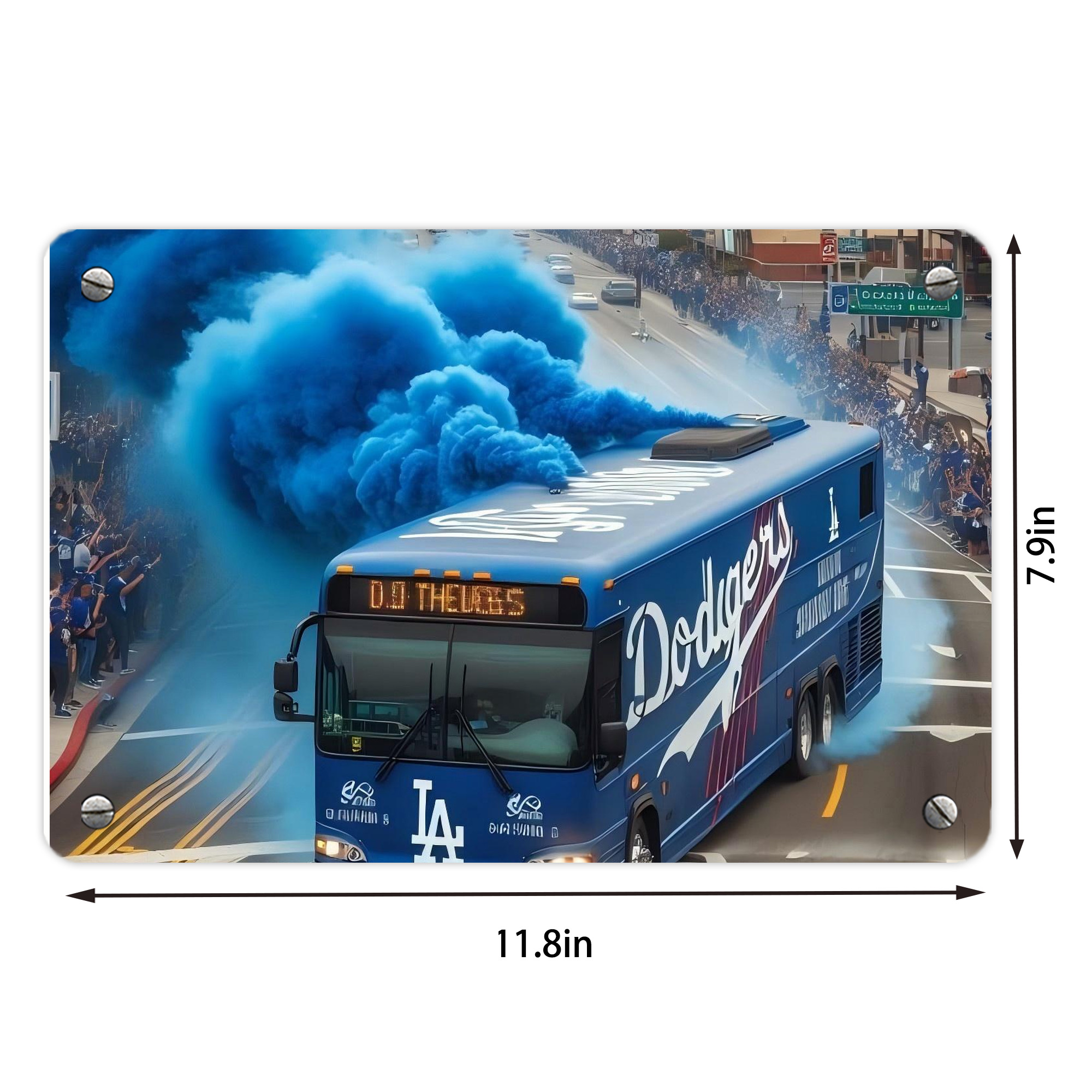  Metal Tin Sign 12x8inch - Premium Full-Print Decorative Wall Art, Durable Rust-Resistant Metal Plaque For Living Room, Bedroom, Kitchen, Office, Bar Décor