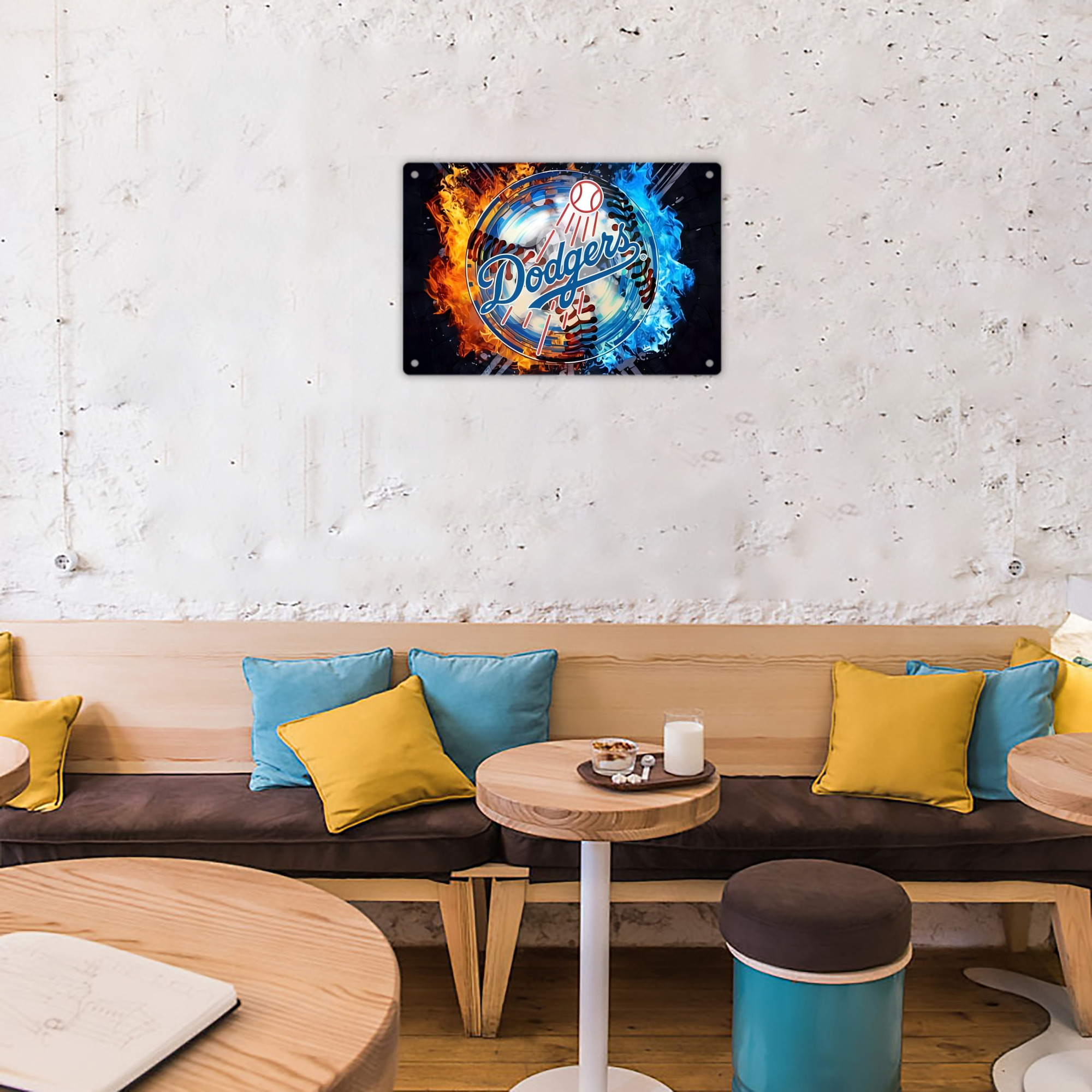  Decorative Aluminum Plaque – Horizontal Design – Durable, Stylish, Easy To Install – Ideal For Home, Office, Bar, And More