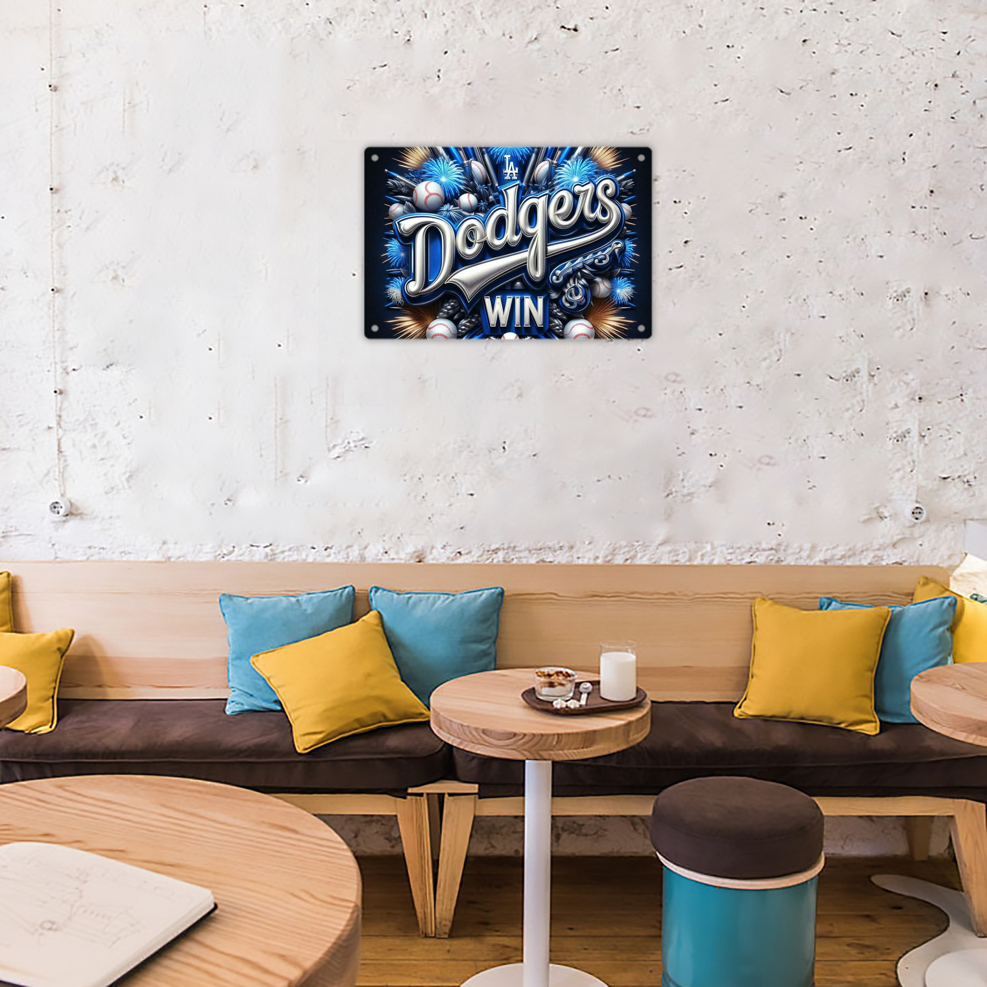  Decorative Aluminum Plaque – Horizontal Design – Durable, Stylish, Easy To Install – Ideal For Home, Office, Bar, And More