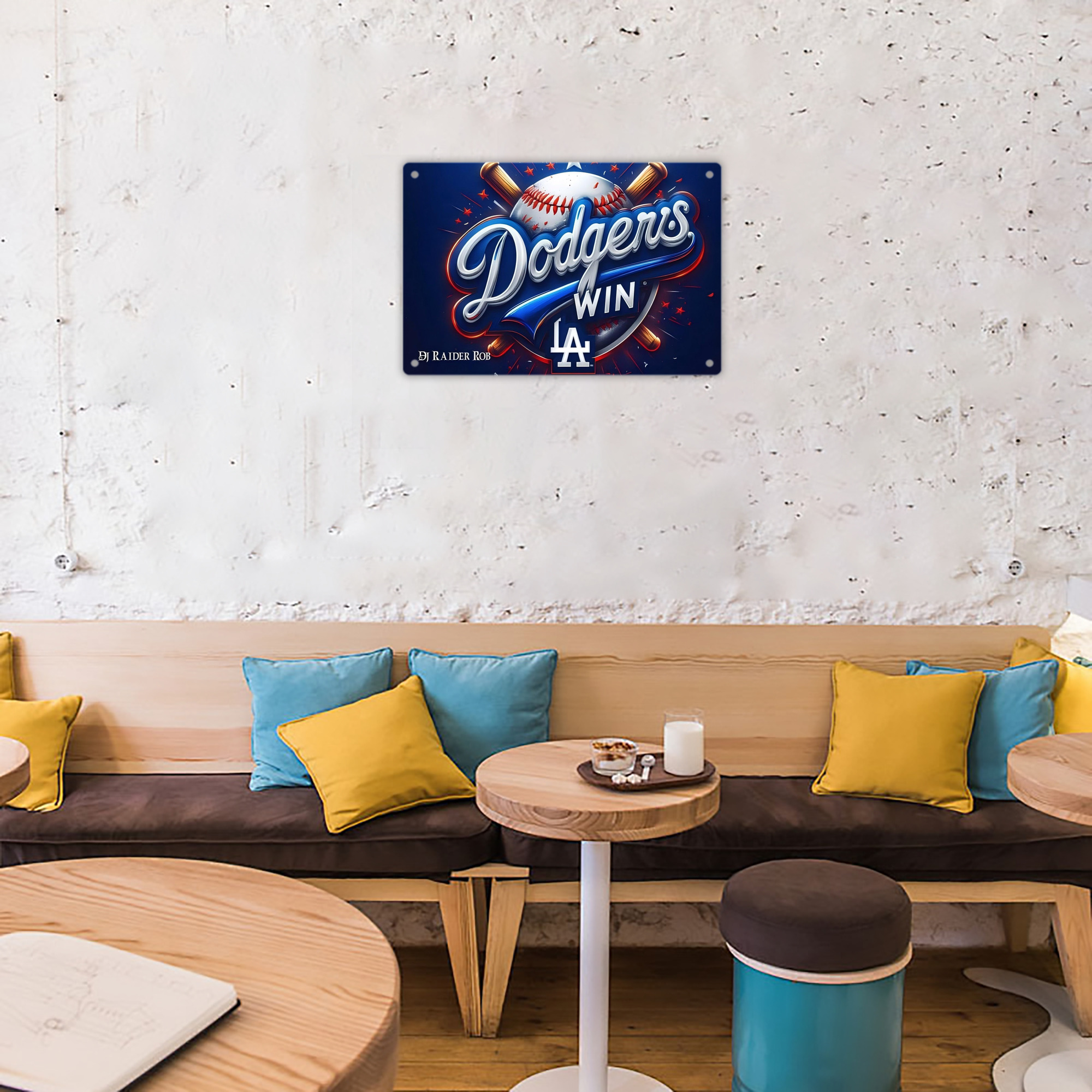  Decorative Aluminum Plaque – Horizontal Design – Durable, Stylish, Easy To Install – Ideal For Home, Office, Bar, And More