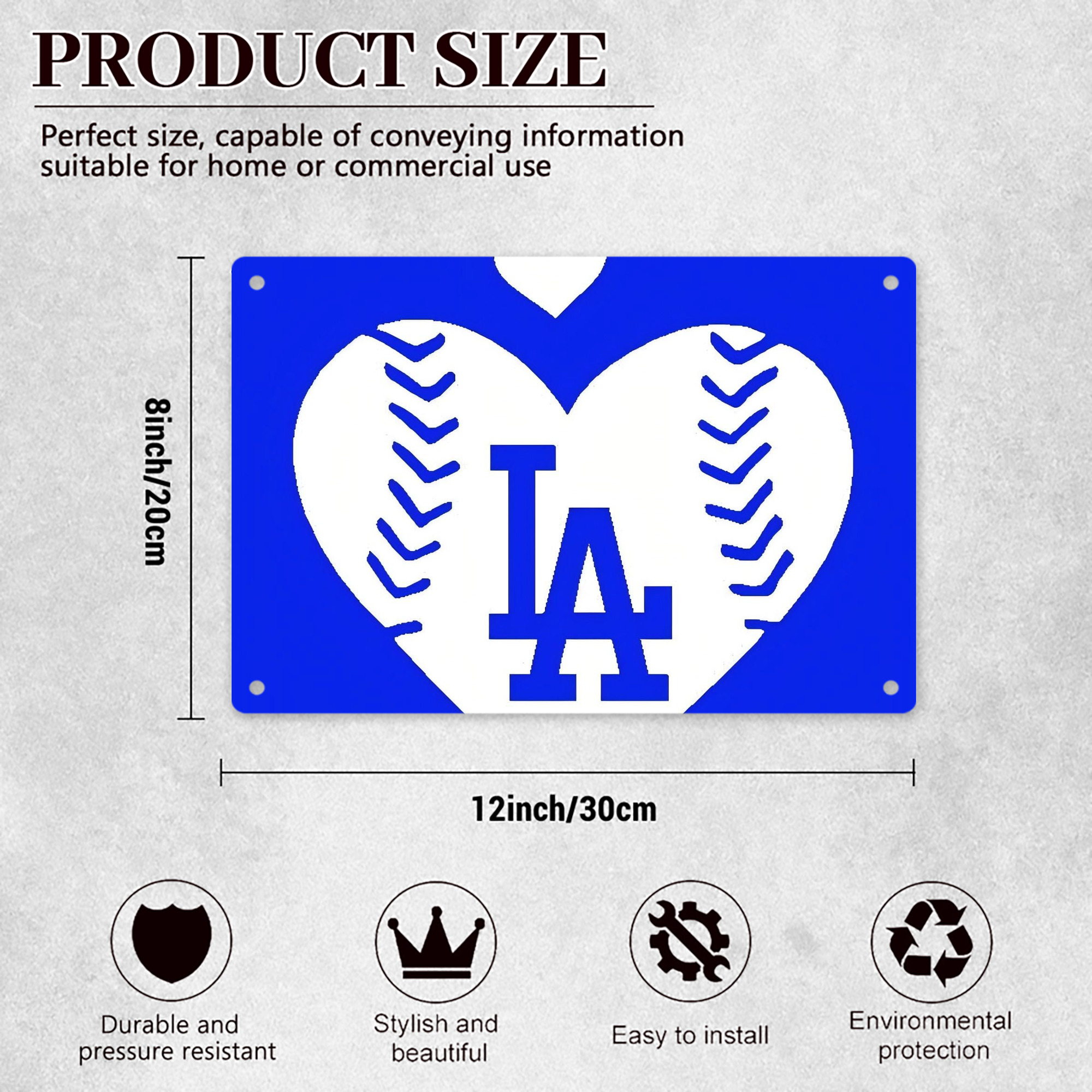  Decorative Aluminum Plaque – Horizontal Design – Durable, Stylish, Easy To Install – Ideal For Home, Office, Bar, And More