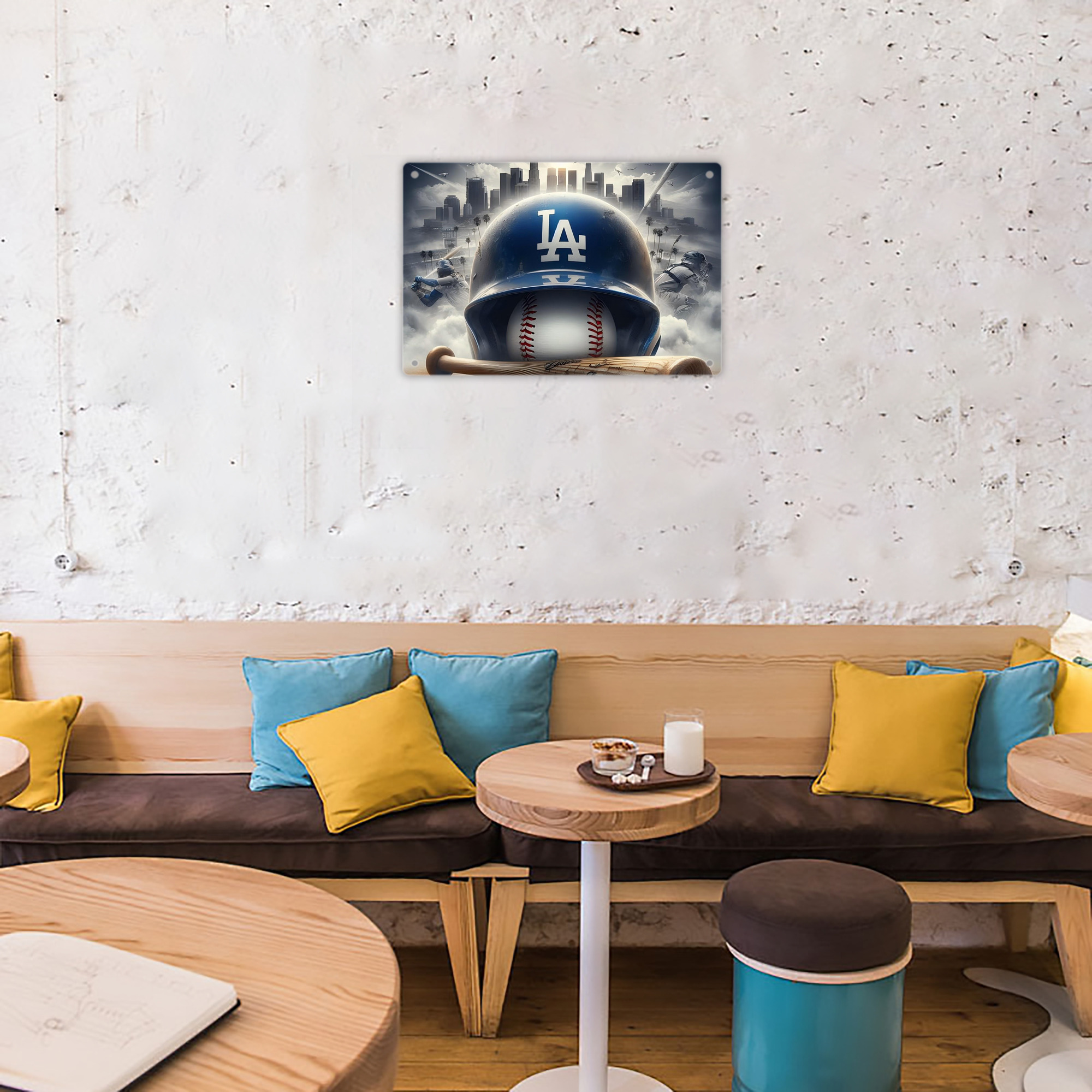  Decorative Aluminum Plaque – Horizontal Design – Durable, Stylish, Easy To Install – Ideal For Home, Office, Bar, And More