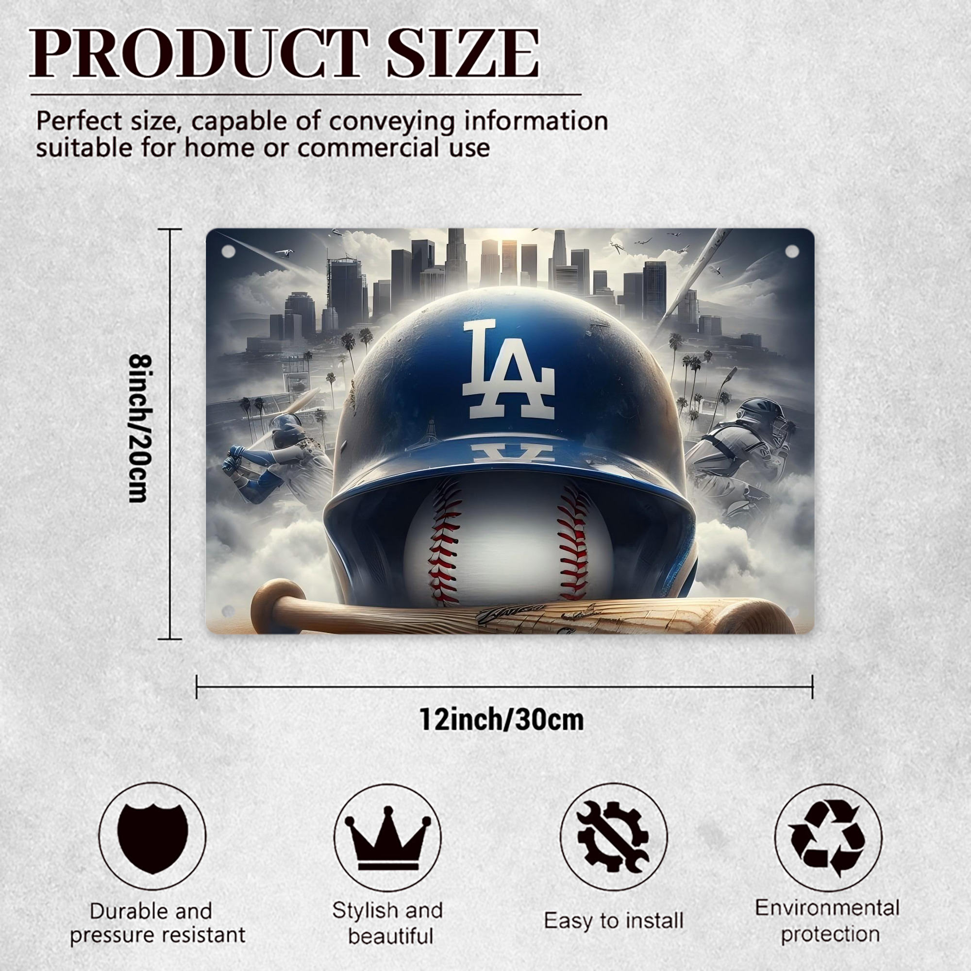  Decorative Aluminum Plaque – Horizontal Design – Durable, Stylish, Easy To Install – Ideal For Home, Office, Bar, And More