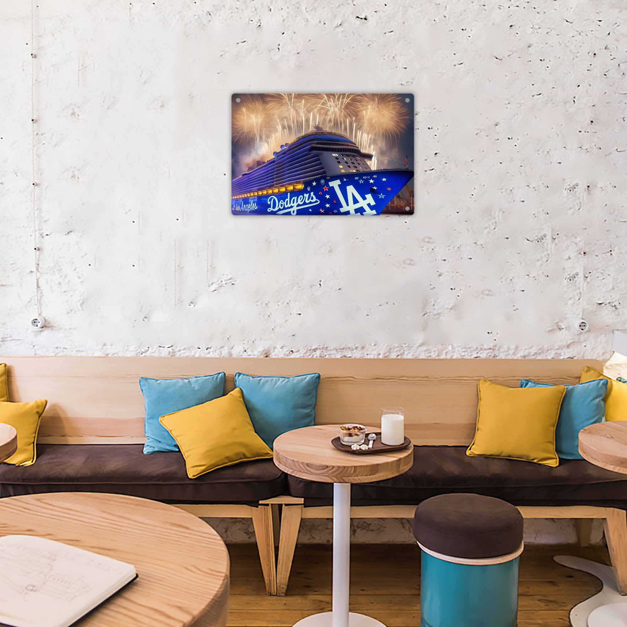  Decorative Aluminum Plaque – Horizontal Design – Durable, Stylish, Easy To Install – Ideal For Home, Office, Bar, And More