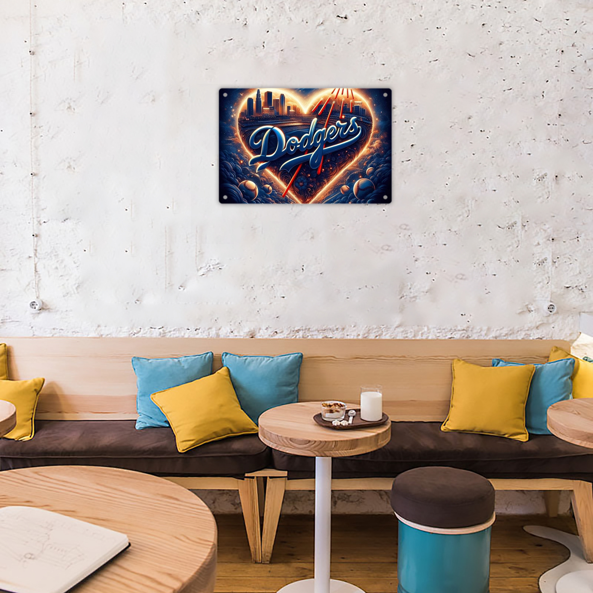  Decorative Aluminum Plaque – Horizontal Design – Durable, Stylish, Easy To Install – Ideal For Home, Office, Bar, And More