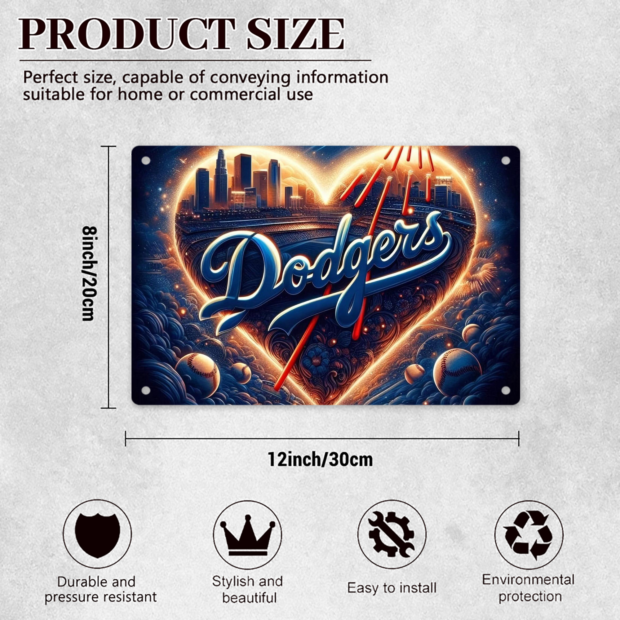  Decorative Aluminum Plaque – Horizontal Design – Durable, Stylish, Easy To Install – Ideal For Home, Office, Bar, And More