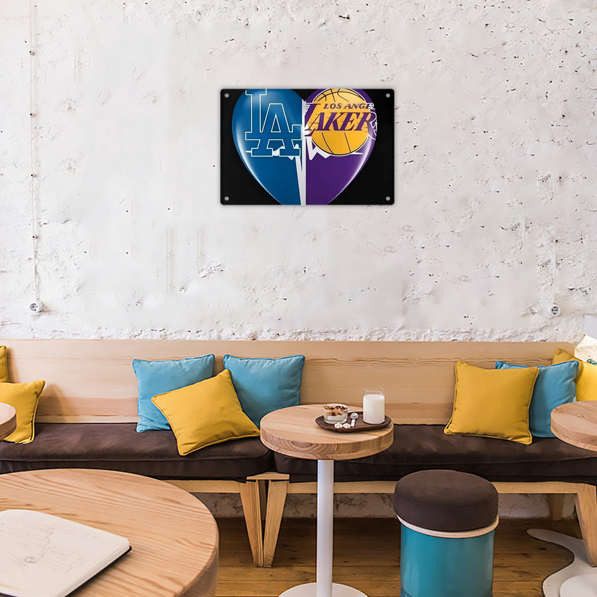  Decorative Aluminum Plaque – Horizontal Design – Durable, Stylish, Easy To Install – Ideal For Home, Office, Bar, And More