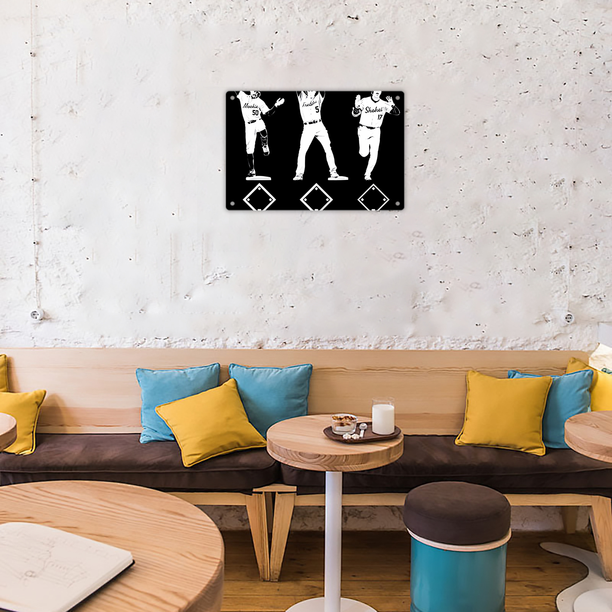  Decorative Aluminum Plaque – Horizontal Design – Durable, Stylish, Easy To Install – Ideal For Home, Office, Bar, And More