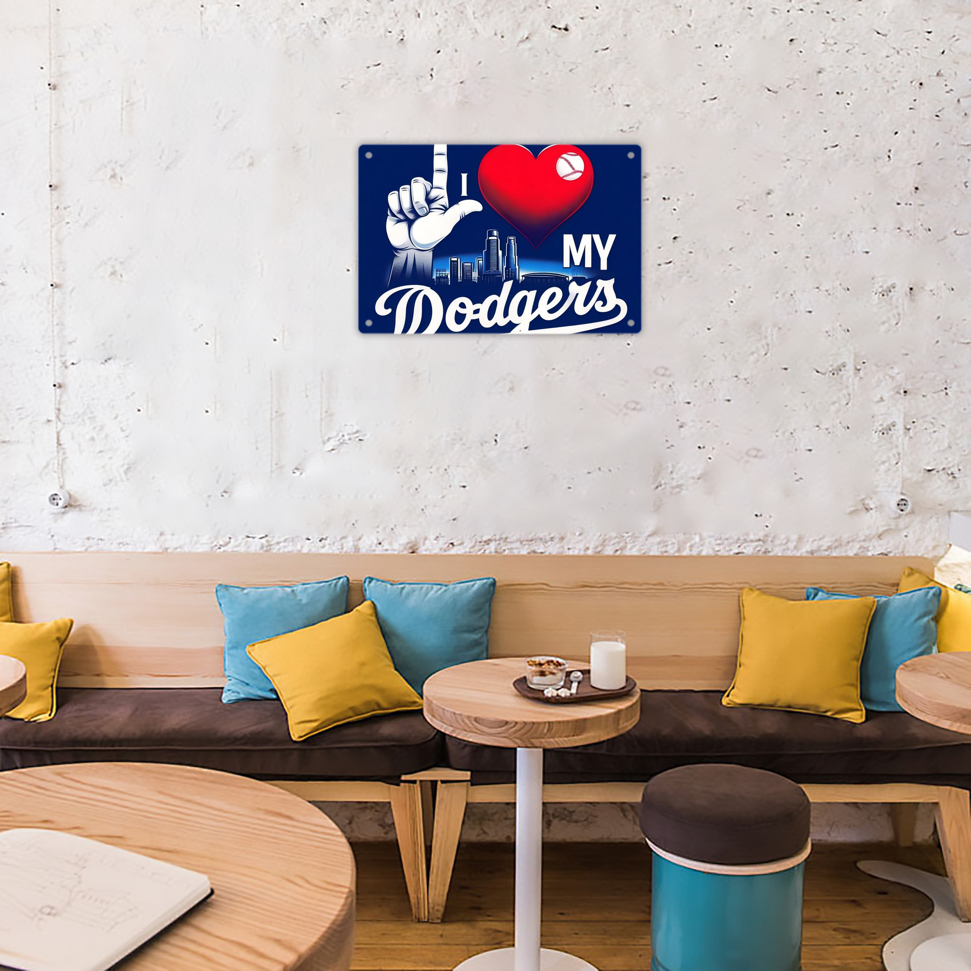  Decorative Aluminum Plaque – Horizontal Design – Durable, Stylish, Easy To Install – Ideal For Home, Office, Bar, And More