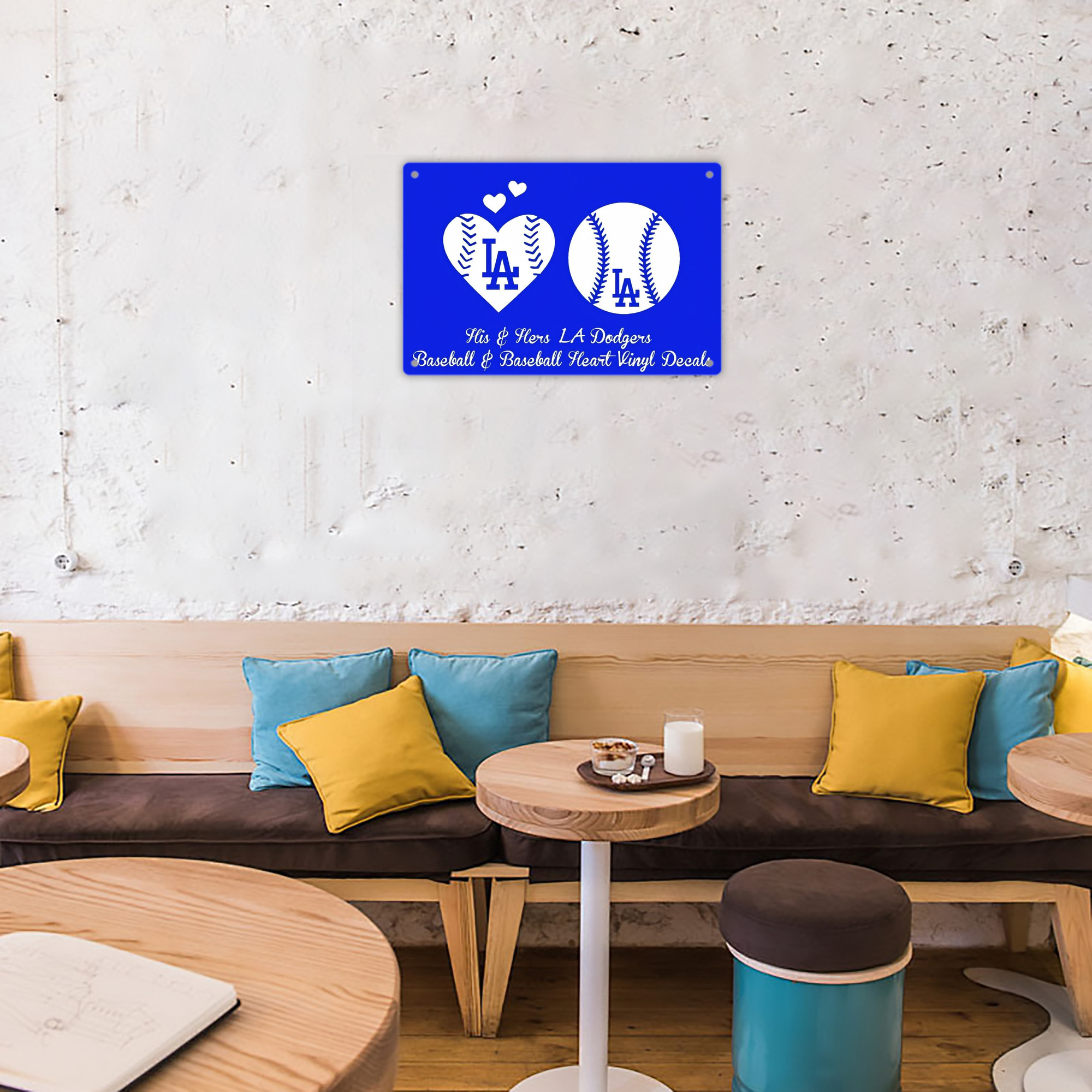  Decorative Aluminum Plaque – Horizontal Design – Durable, Stylish, Easy To Install – Ideal For Home, Office, Bar, And More