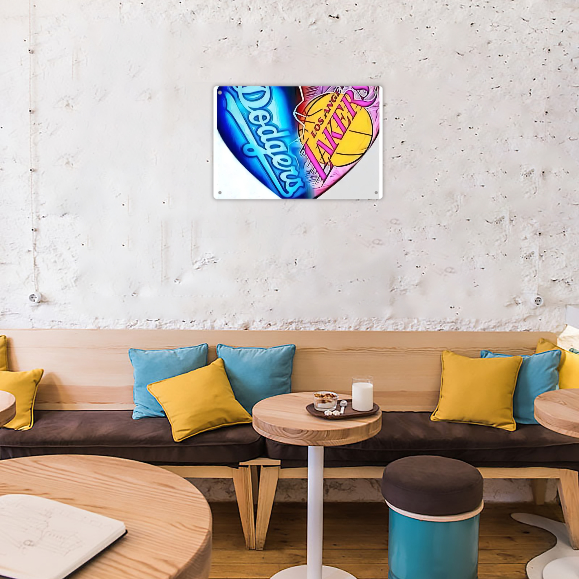  Decorative Aluminum Plaque – Horizontal Design – Durable, Stylish, Easy To Install – Ideal For Home, Office, Bar, And More