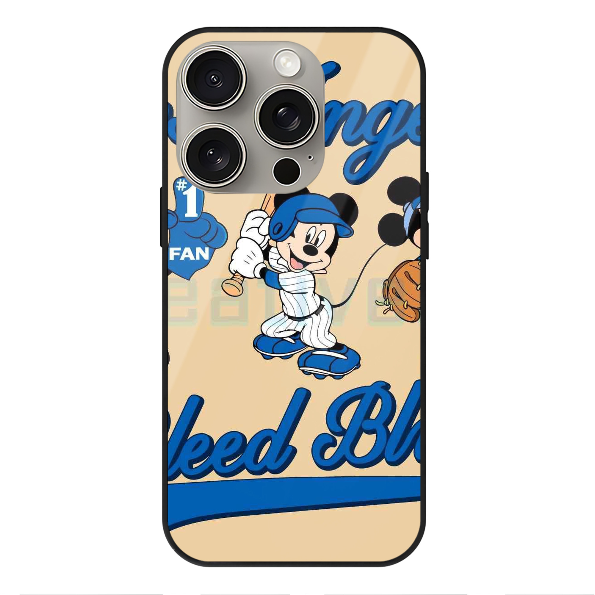  IPhone 15 Pro Mirror Phone Case – UV Printed Glass + TPU – Scratch-Resistant, Wireless Charging Compatible, Precise Fit & Stylish Design