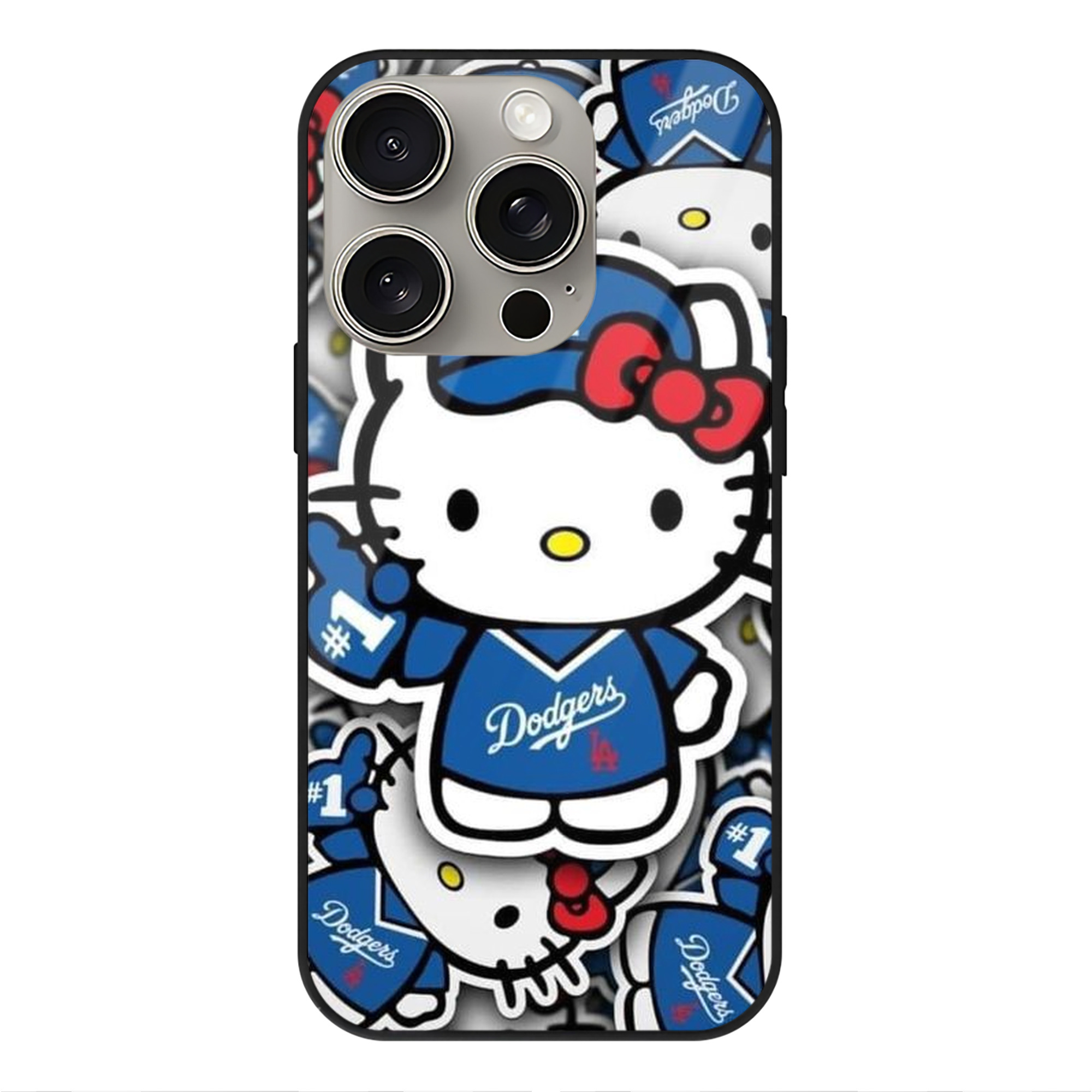  IPhone 15 Pro Mirror Phone Case – UV Printed Glass + TPU – Scratch-Resistant, Wireless Charging Compatible, Precise Fit & Stylish Design