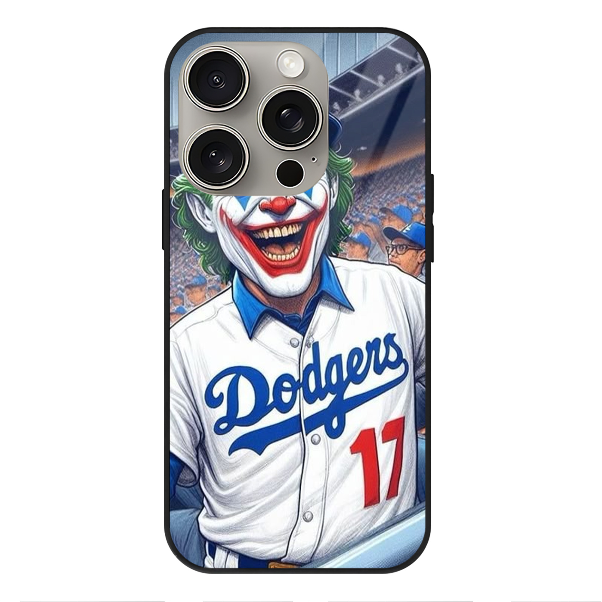  IPhone 15 Pro Mirror Phone Case – UV Printed Glass + TPU – Scratch-Resistant, Wireless Charging Compatible, Precise Fit & Stylish Design