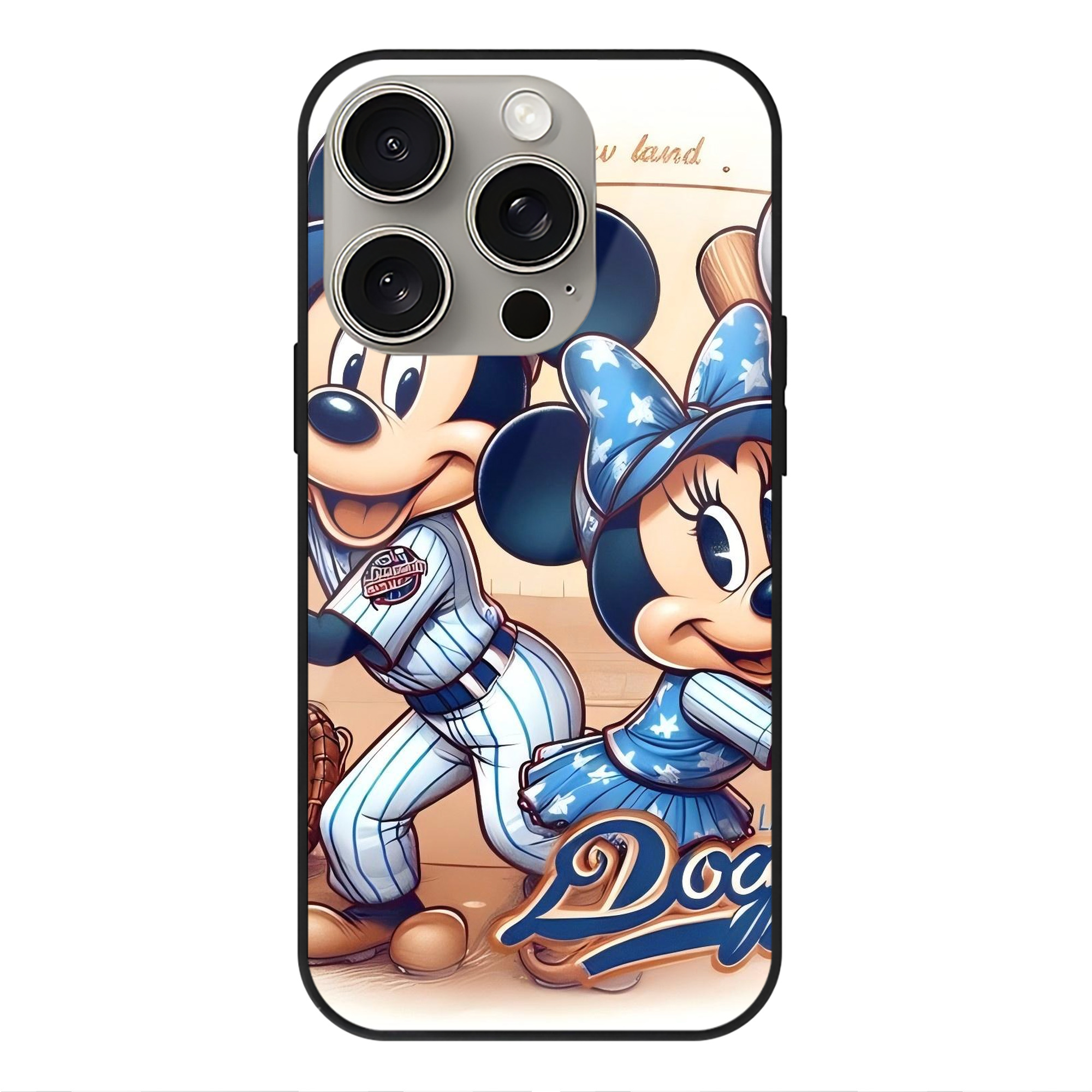  IPhone 15 Pro Mirror Phone Case – UV Printed Glass + TPU – Scratch-Resistant, Wireless Charging Compatible, Precise Fit & Stylish Design