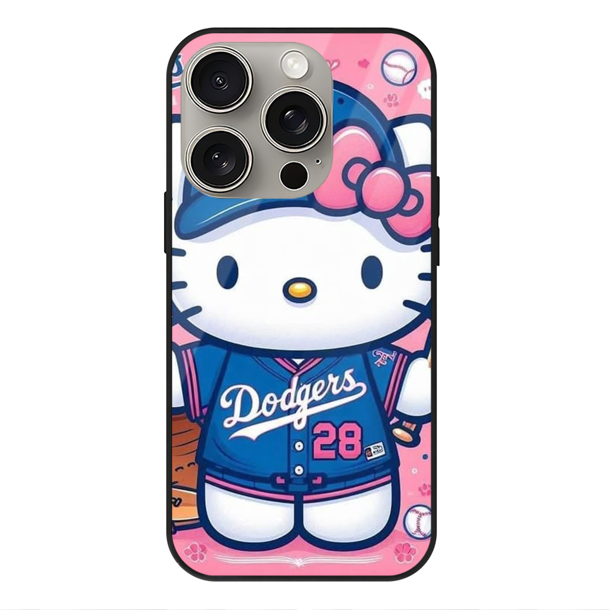  IPhone 15 Pro Mirror Phone Case – UV Printed Glass + TPU – Scratch-Resistant, Wireless Charging Compatible, Precise Fit & Stylish Design