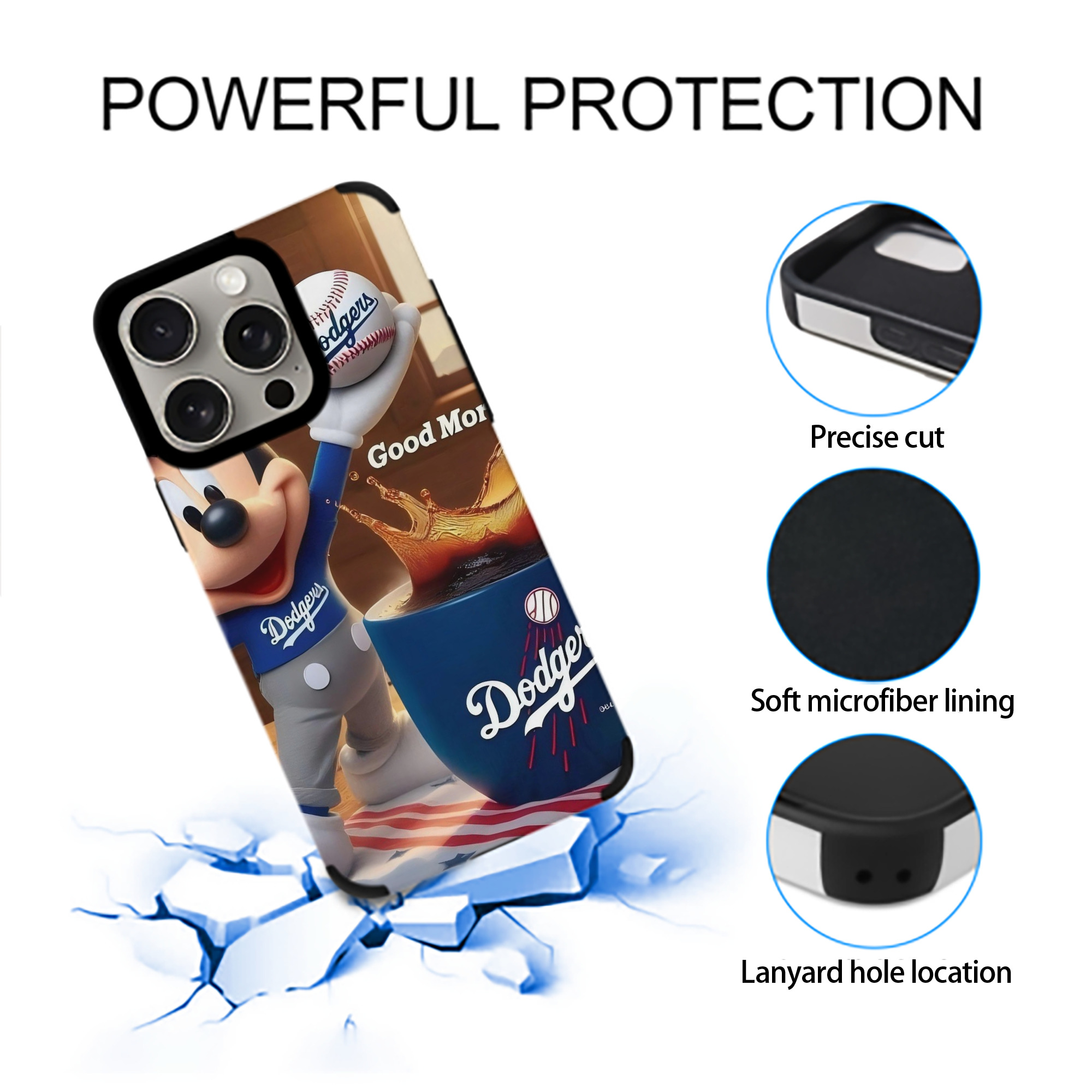  IPhone 15 Pro Max PU Leather Case – Soft Lining, 360° Protection – Precise Fit, 3D Buttons, Easy Charging – Anti-Yellowing, Easy To Clean