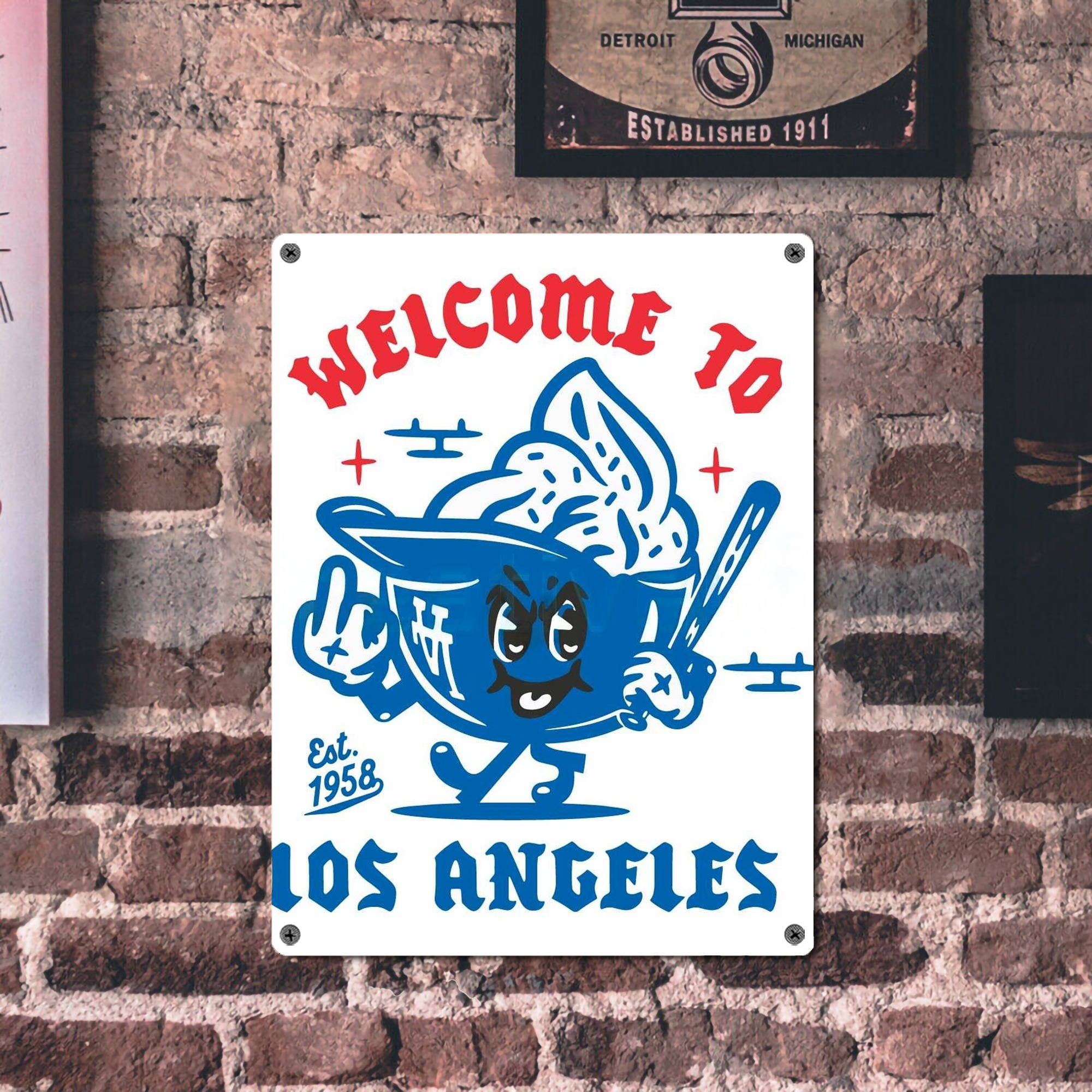  Vintage Metal Tin Sign 12x16inch – Retro Wall Art Decor For Home, Bar, Kitchen, Bedroom, Office – Durable Iron Sheet Poster, Easy To Hang, Full-Color Printing