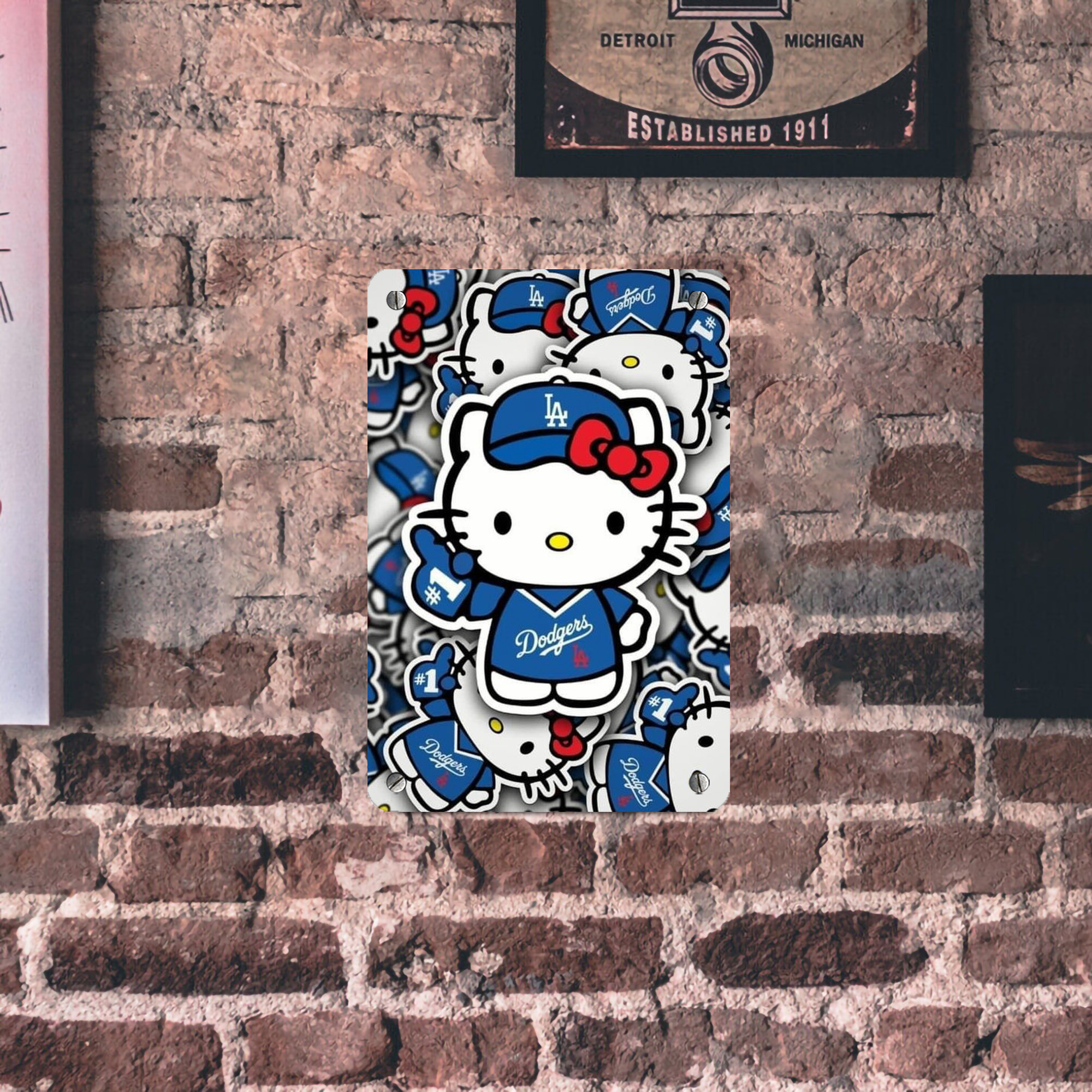  Metal Tin Sign 8x12inch - High-Quality Full-Print Decorative Wall Art, Durable Rust-Resistant Metal Plaque For Living Room, Bedroom, Kitchen, Office, Bar Décor