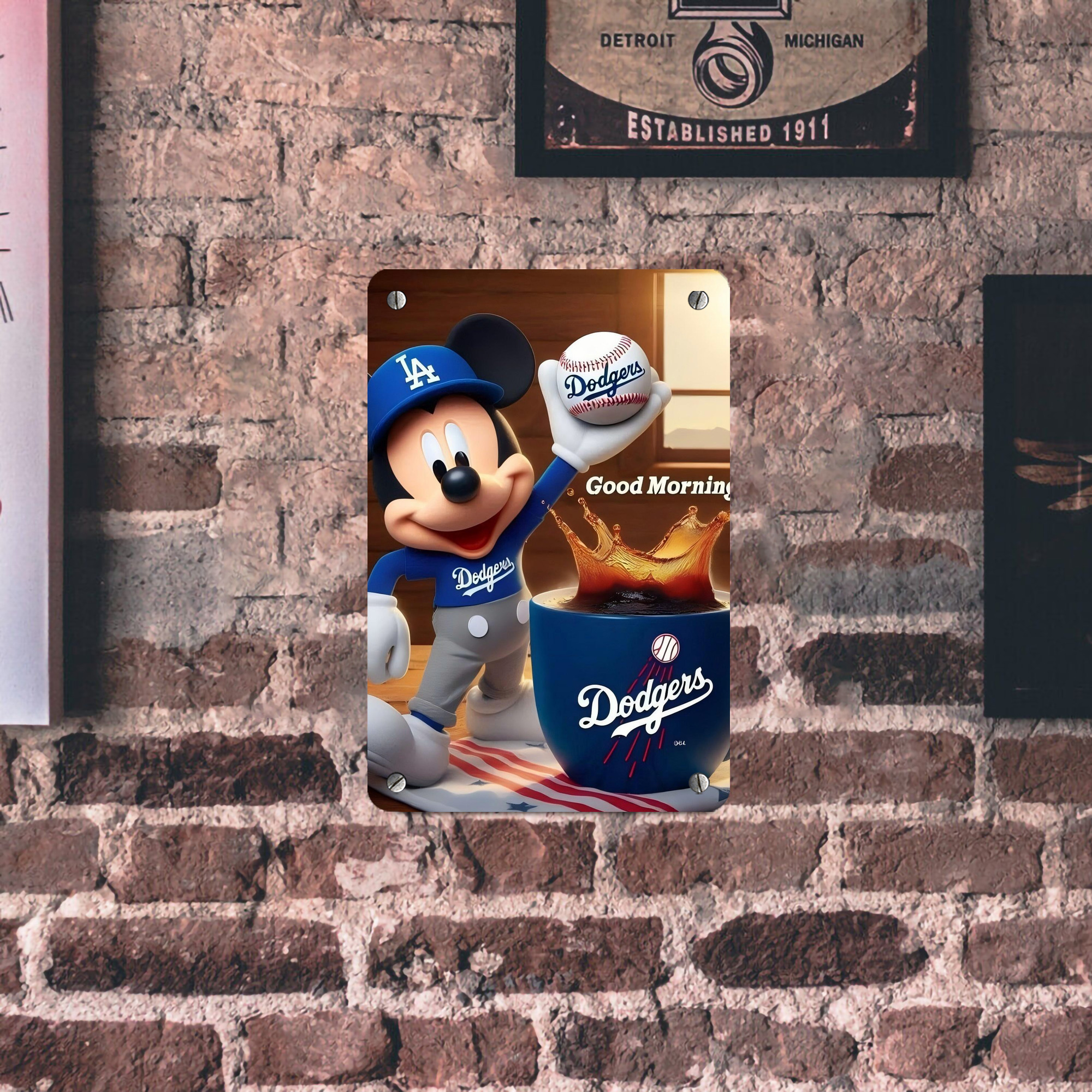  Metal Tin Sign 8x12inch - High-Quality Full-Print Decorative Wall Art, Durable Rust-Resistant Metal Plaque For Living Room, Bedroom, Kitchen, Office, Bar Décor