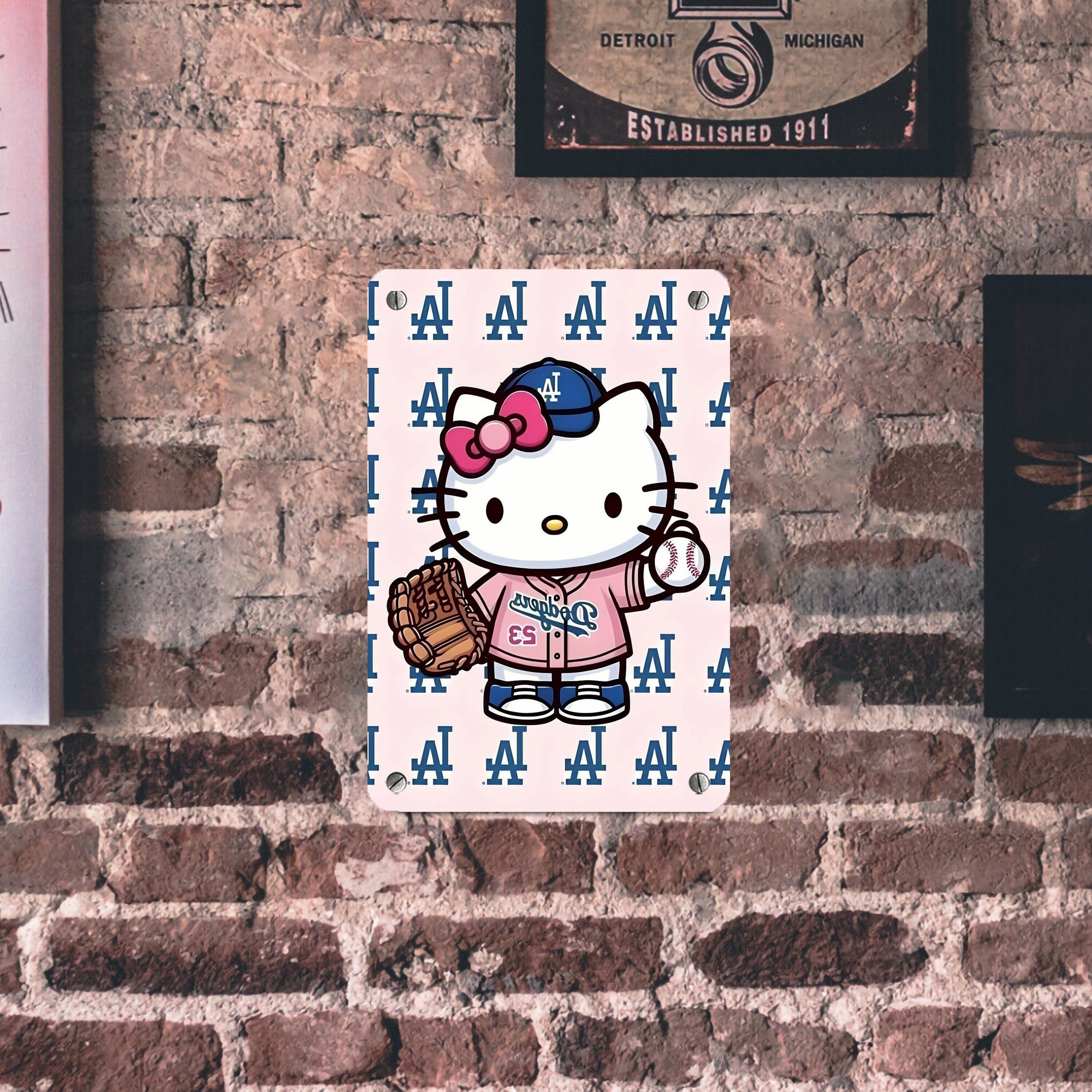  Metal Tin Sign 8x12inch - High-Quality Full-Print Decorative Wall Art, Durable Rust-Resistant Metal Plaque For Living Room, Bedroom, Kitchen, Office, Bar Décor