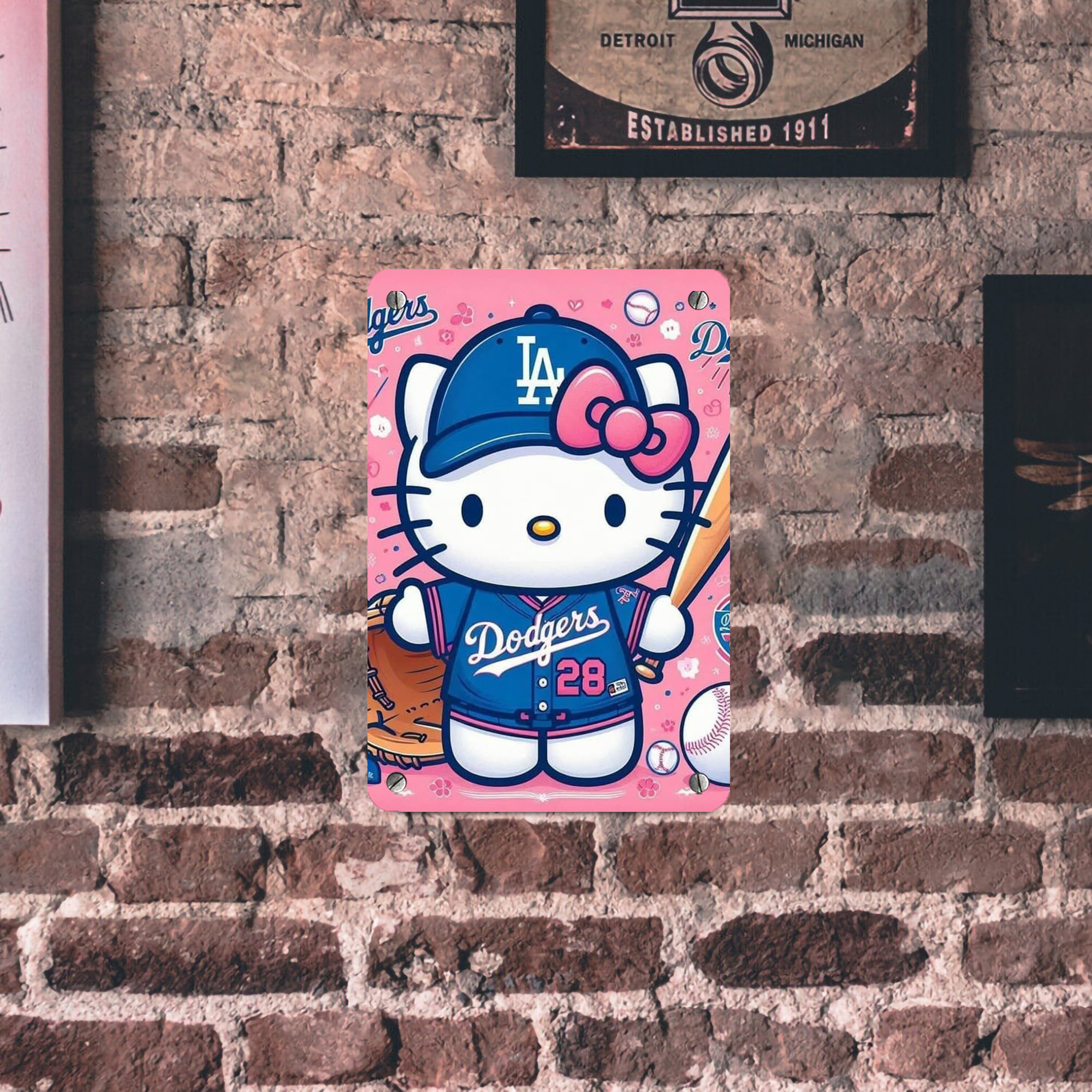  Metal Tin Sign 8x12inch - High-Quality Full-Print Decorative Wall Art, Durable Rust-Resistant Metal Plaque For Living Room, Bedroom, Kitchen, Office, Bar Décor