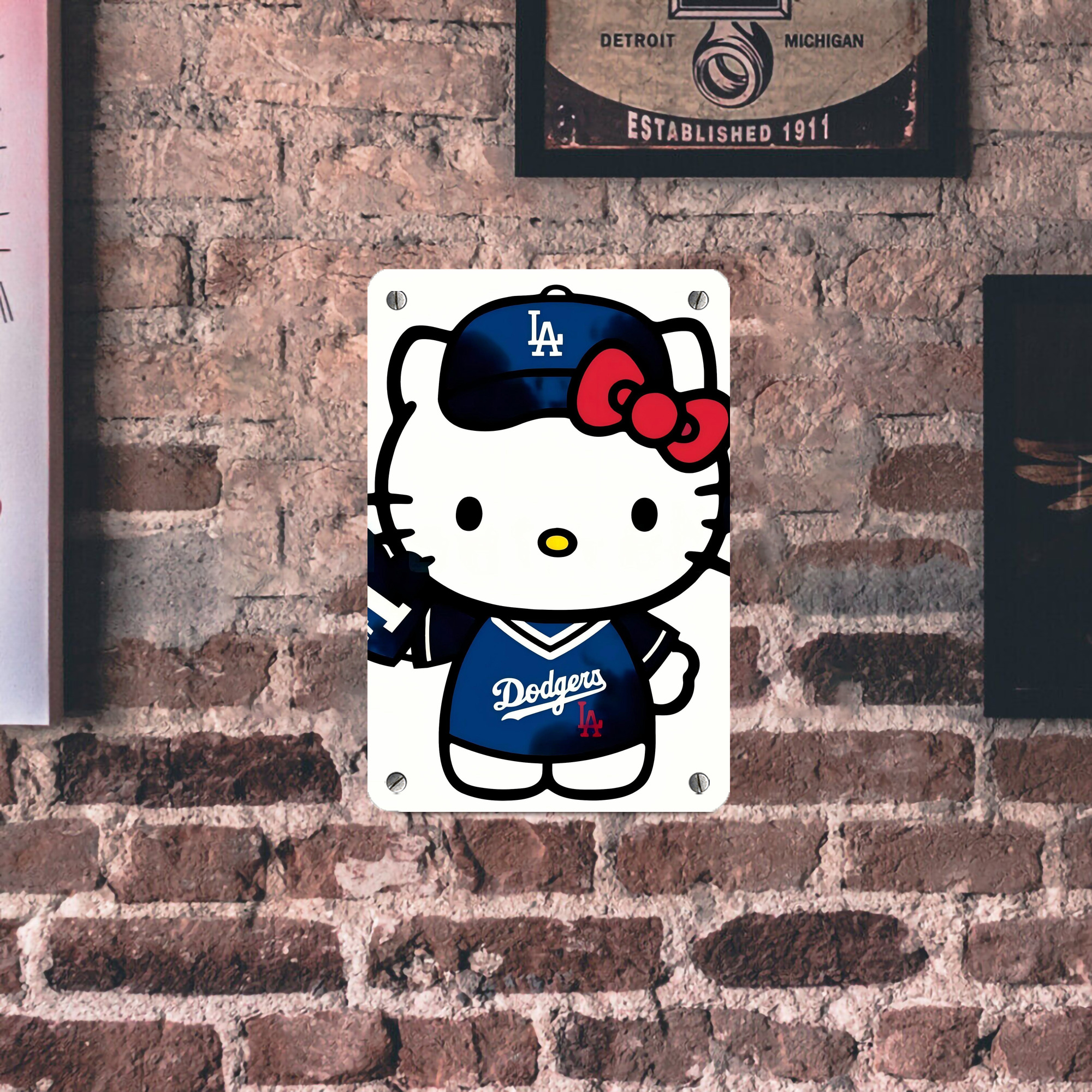  Metal Tin Sign 8x12inch - High-Quality Full-Print Decorative Wall Art, Durable Rust-Resistant Metal Plaque For Living Room, Bedroom, Kitchen, Office, Bar Décor