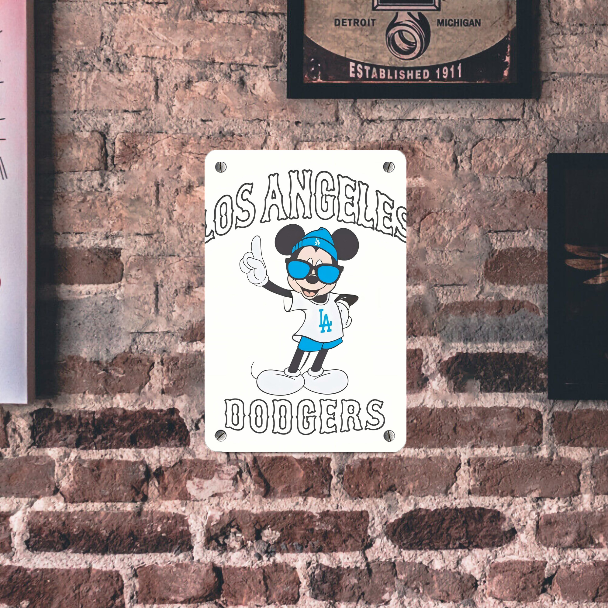  Metal Tin Sign 8x12inch - High-Quality Full-Print Decorative Wall Art, Durable Rust-Resistant Metal Plaque For Living Room, Bedroom, Kitchen, Office, Bar Décor