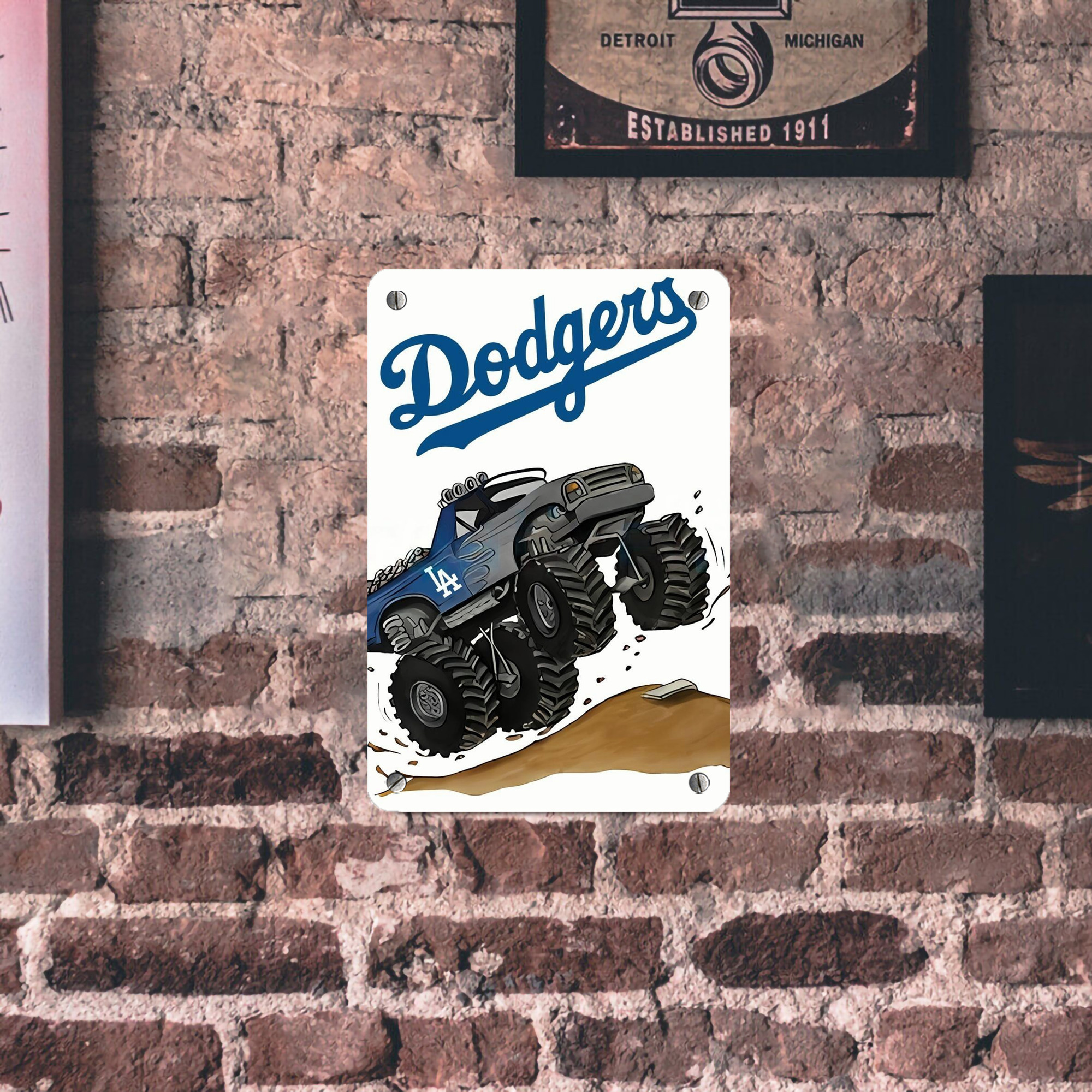  Metal Tin Sign 8x12inch - High-Quality Full-Print Decorative Wall Art, Durable Rust-Resistant Metal Plaque For Living Room, Bedroom, Kitchen, Office, Bar Décor